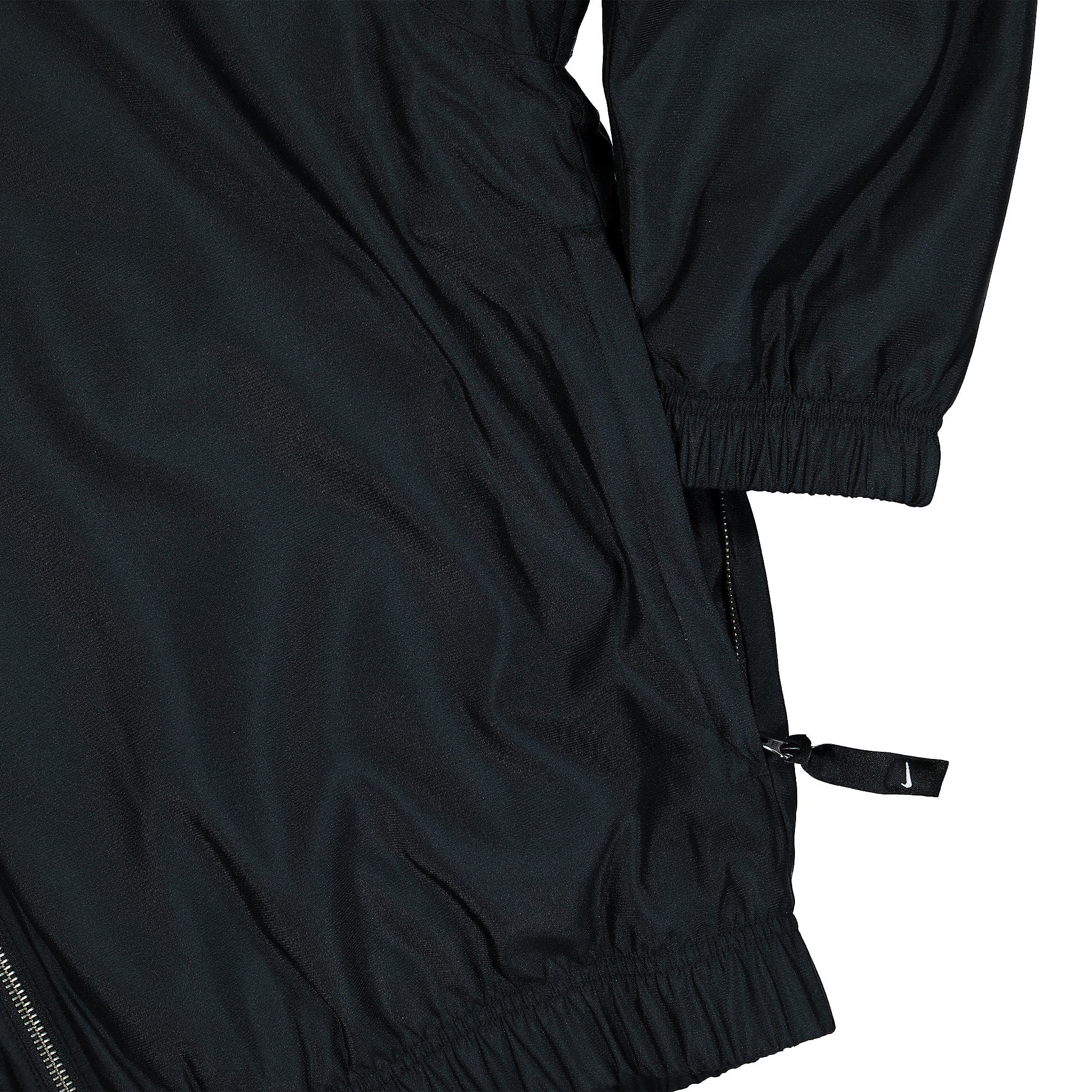 Nike NK Solo Swoosh Satin Bomber Jacket Black / Doll / White Bomber & Varsity Jackets Detailfoto | Overkill