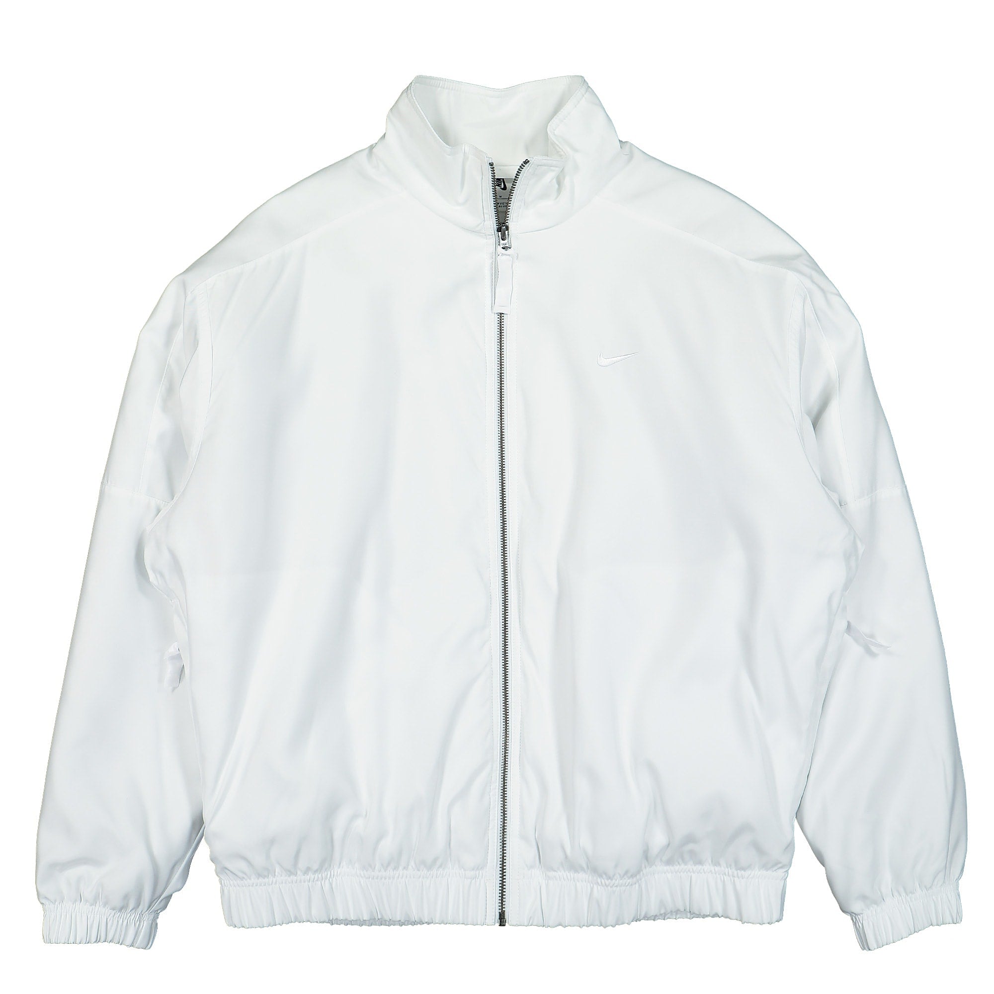 Nike NK Solo Swoosh Satin Bomber Jacket Summit White / Summit White / White Bomber & Varsity Jackets DN1266 121 | Overkill