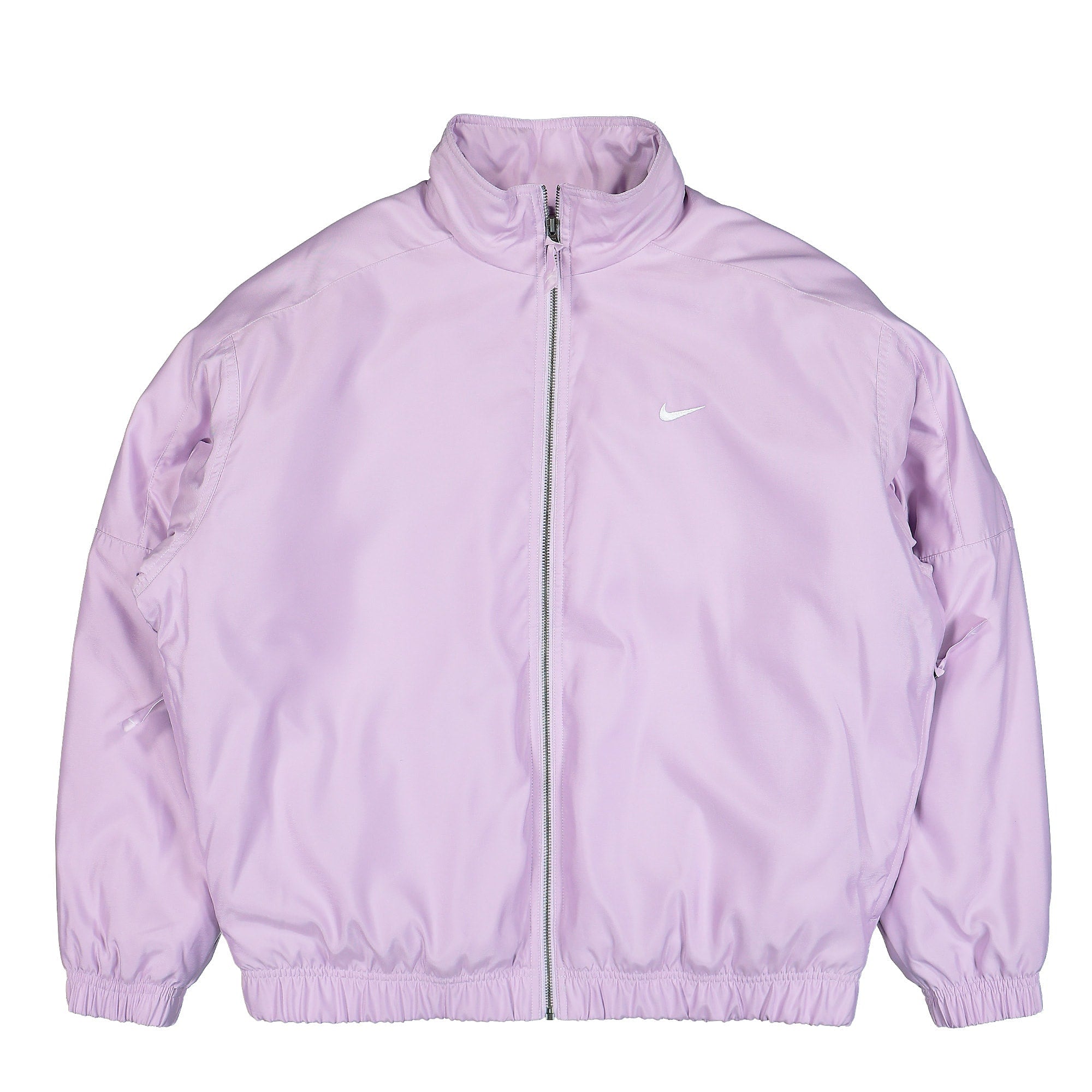 Nike NK Solo Swoosh Satin Bomber Jacket Doll / Black / White Bomber & Varsity Jackets DN1266 530 | Overkill