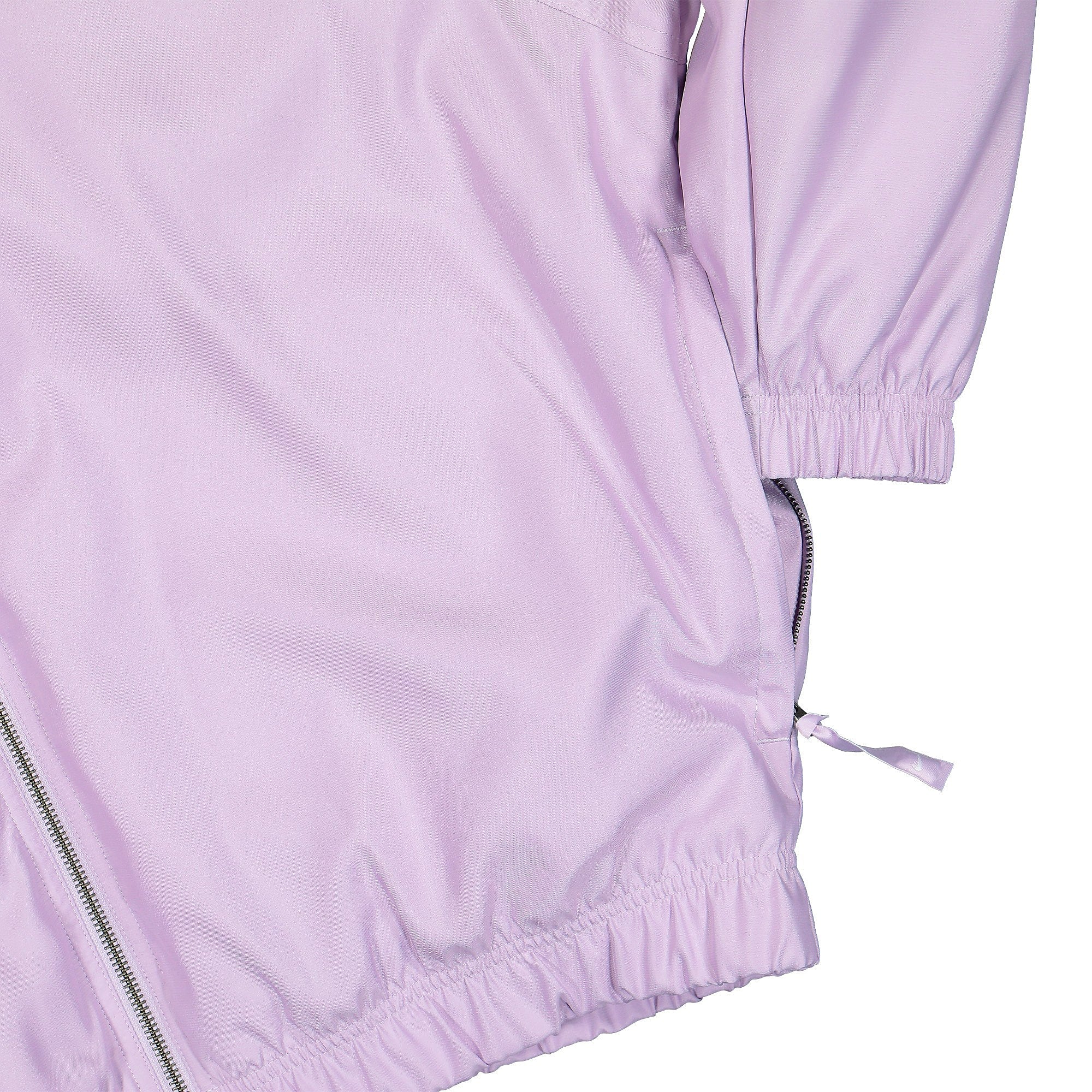 Nike NK Solo Swoosh Satin Bomber Jacket Doll / Black / White Bomber & Varsity Jackets Detailfoto | Overkill