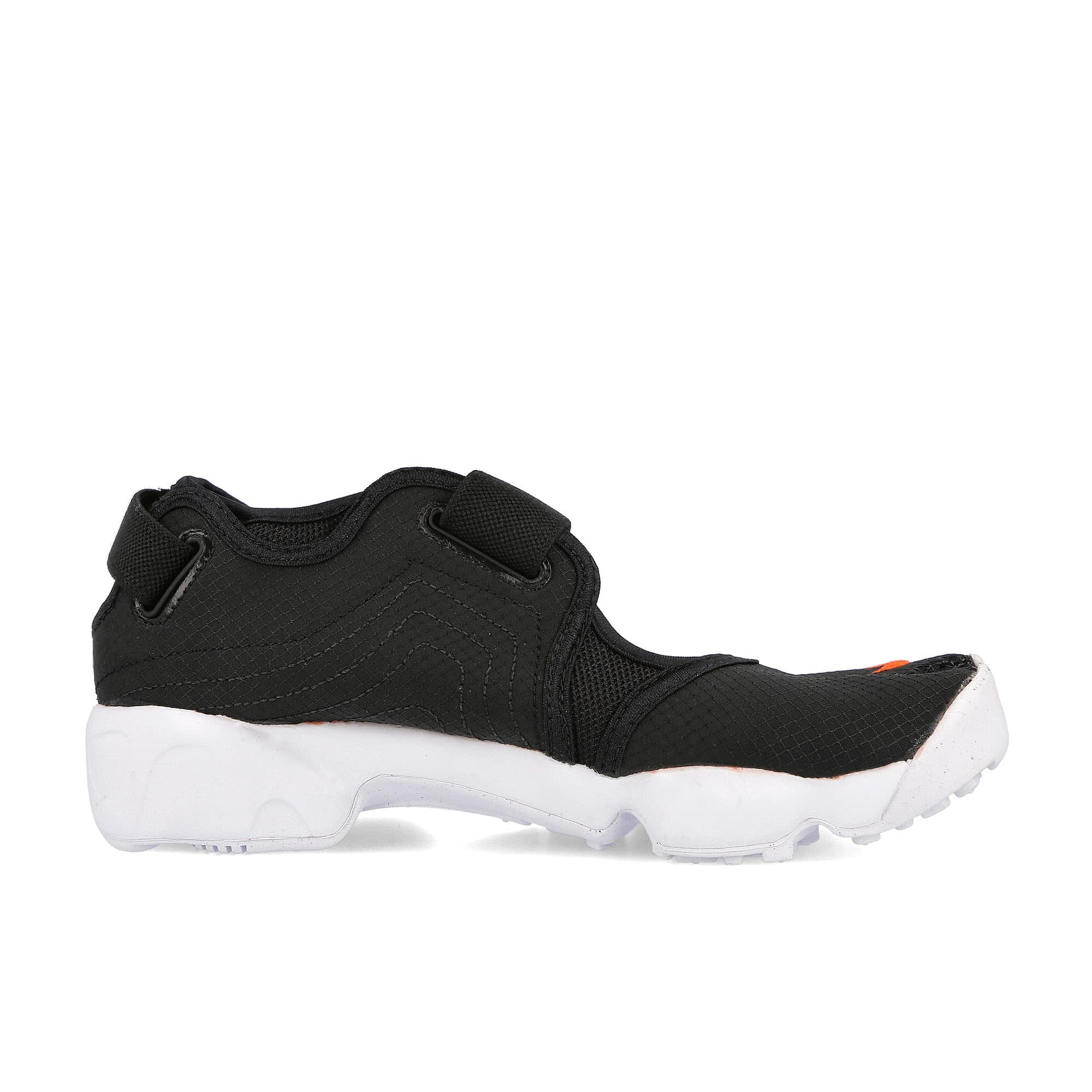 Nike wmns air rift breathe Black-Rush Orange - White Sneakers Silhouette | Overkill