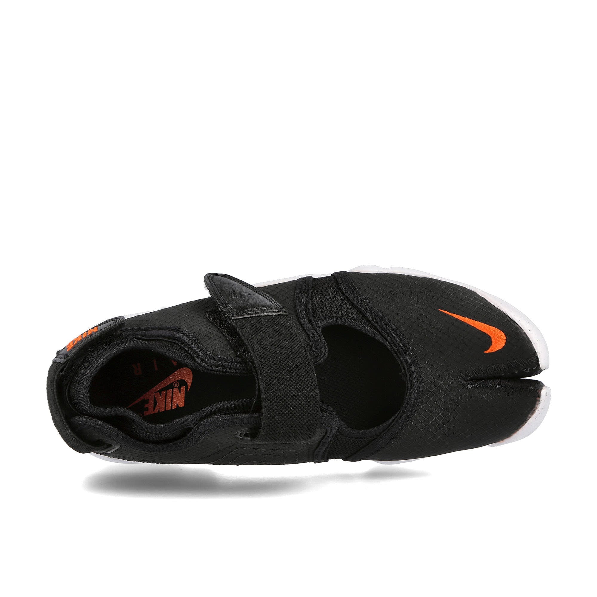 Nike wmns air rift breathe Black-Rush Orange - White Sneakers Detailfoto | Overkill