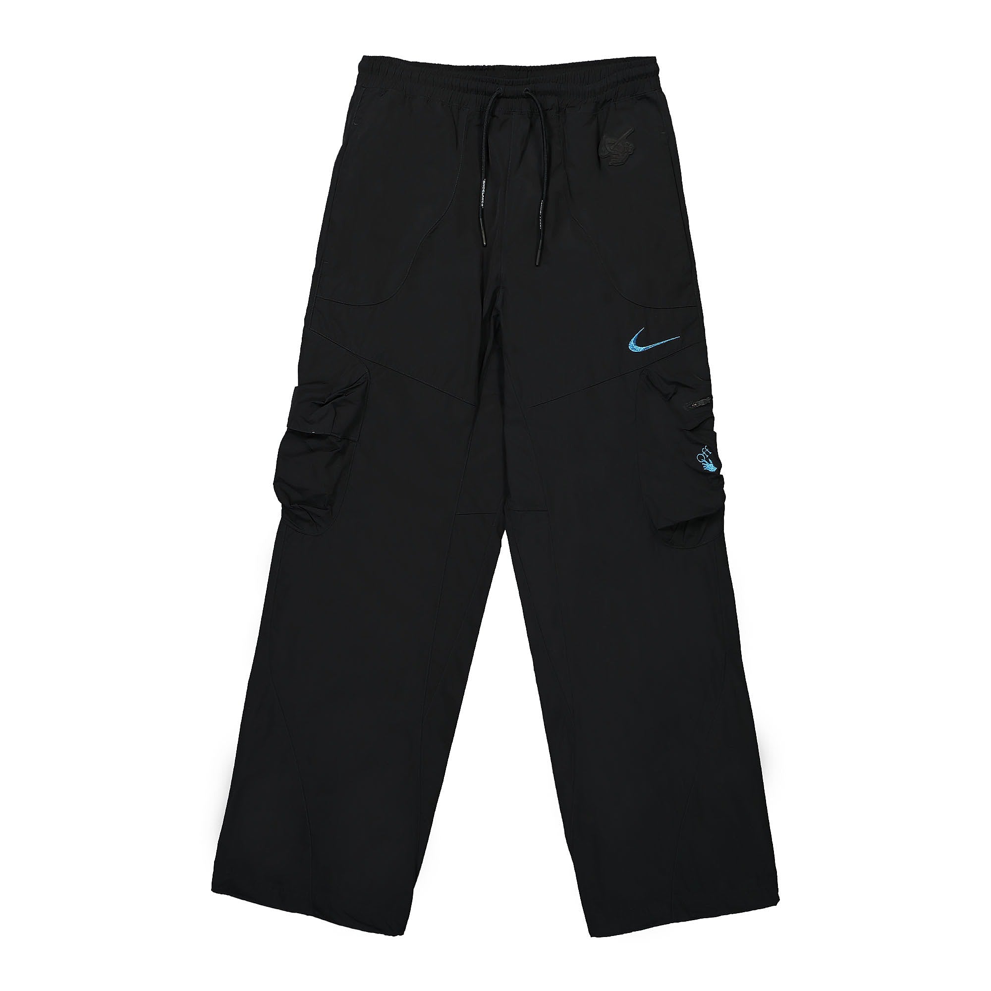 Nike Off-White x Nike NRG Tracksuit Black Track Jackets Close-up | Overkill