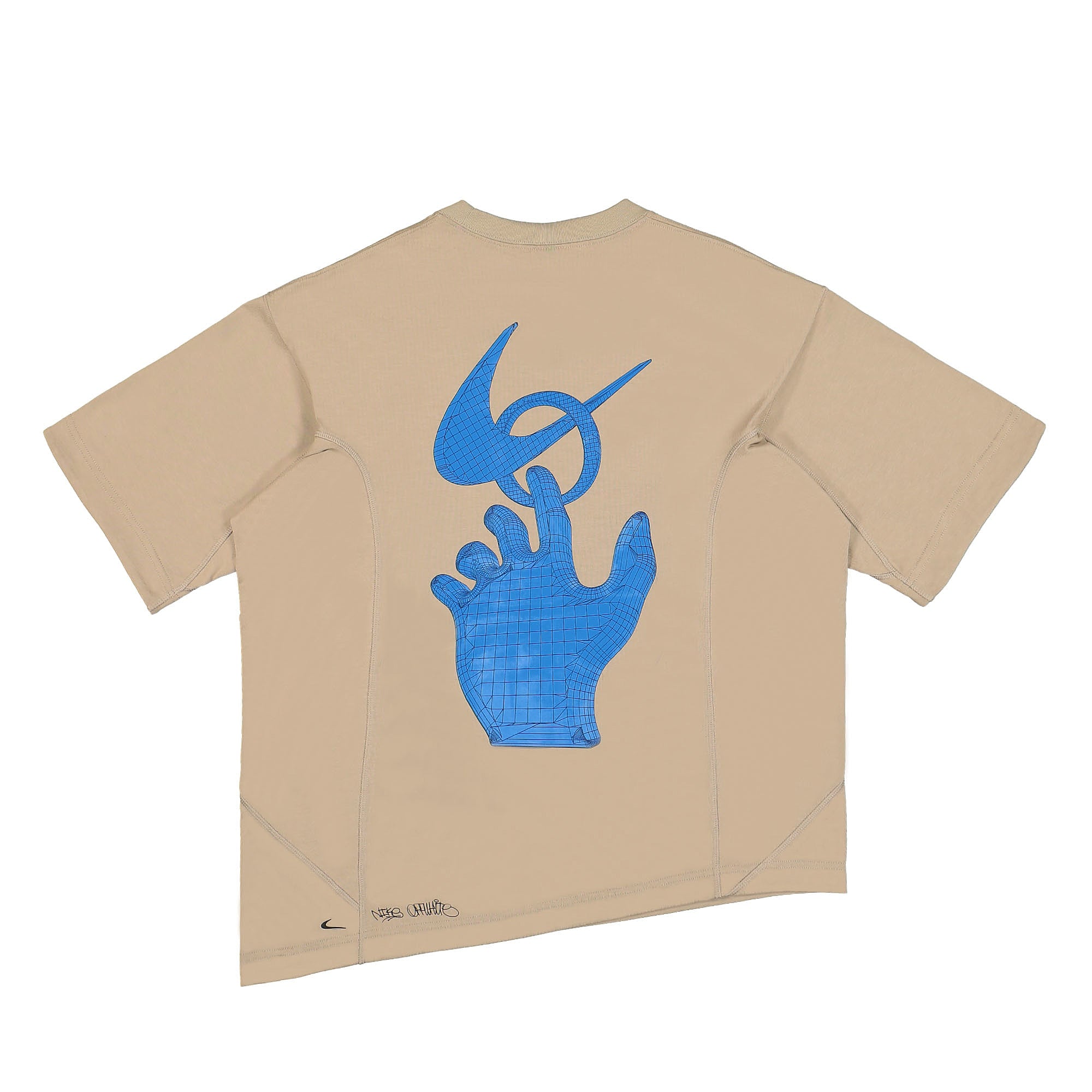 Nike Off-White x Nike NRG Tee Khaki T-Shirts Material | Overkill