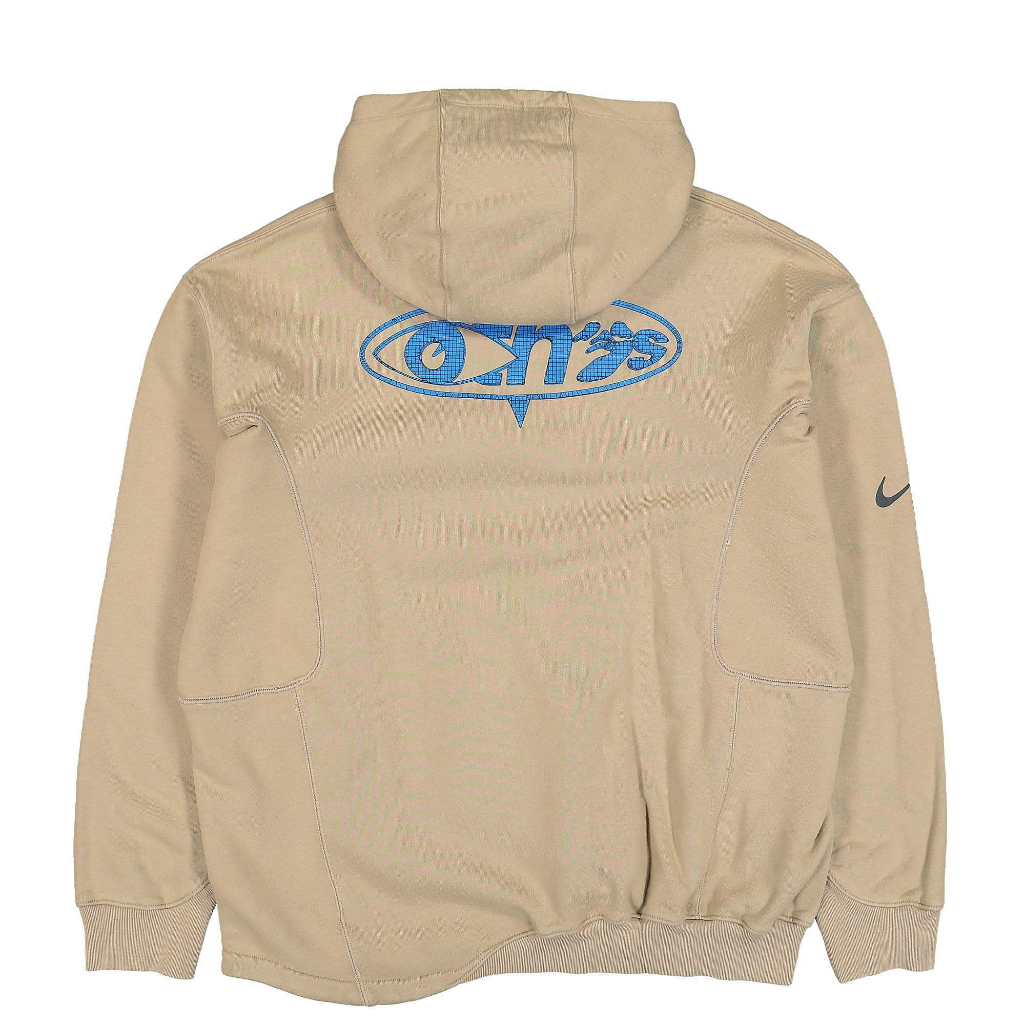 Nike Off-White x Nike NRG Fleece Hoodie Khaki Hoodies Material | Overkill