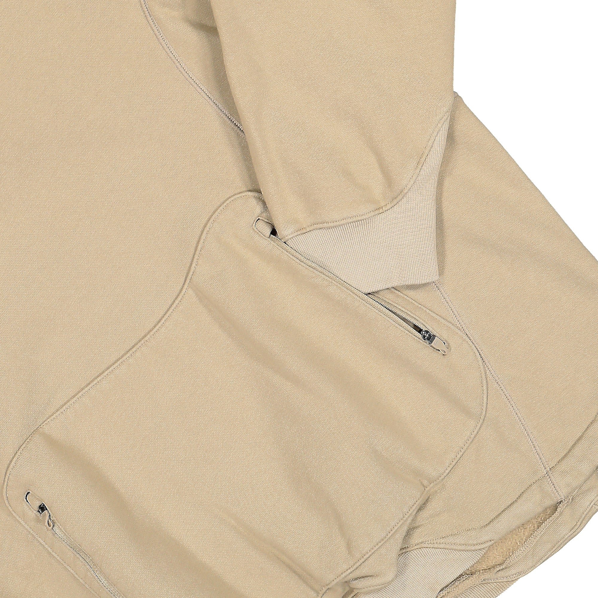 Nike Off-White x Nike NRG Fleece Hoodie Khaki Hoodies Detailfoto | Overkill