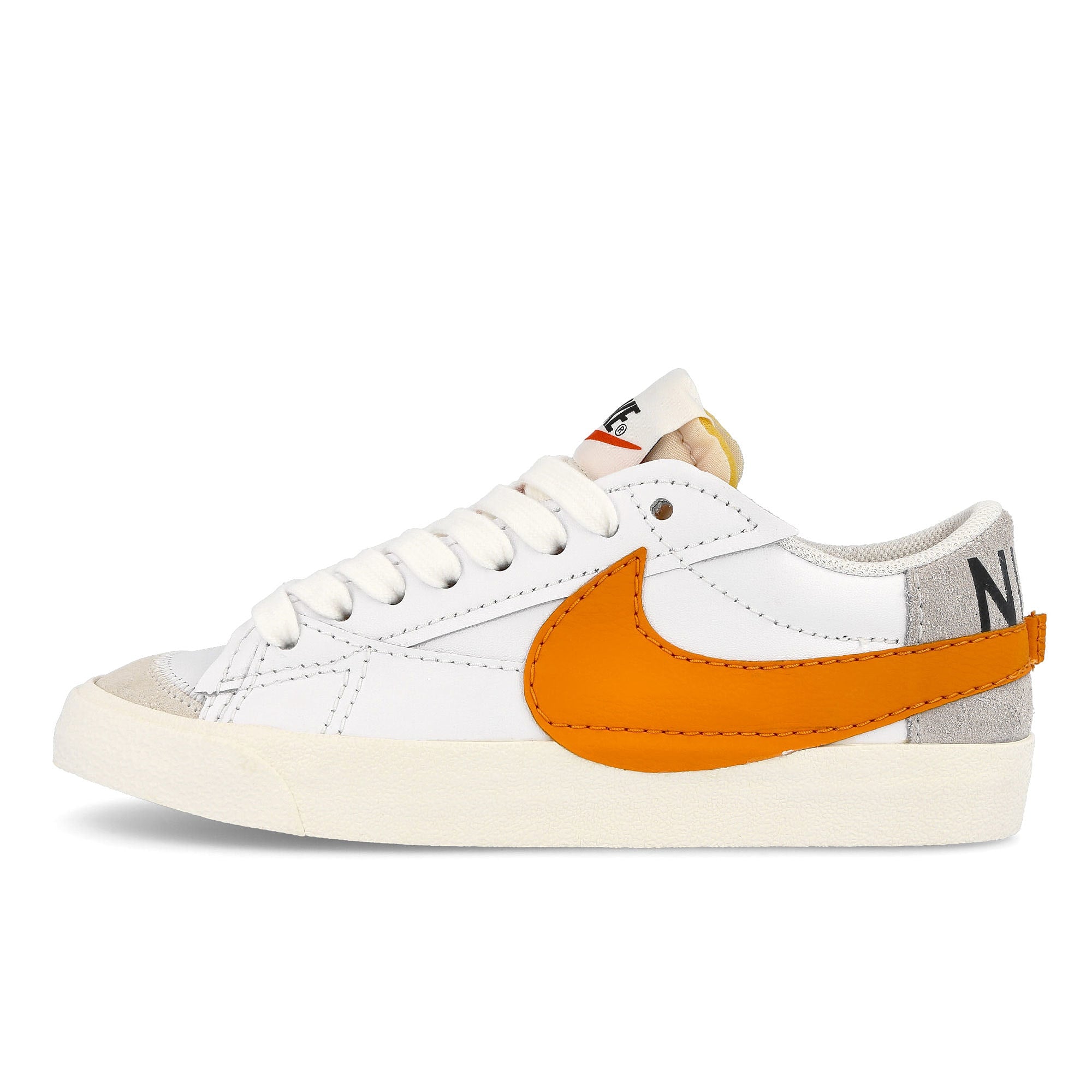Nike blazer low 77 jumbo White-Alpha Orange - Grey Fog - Sail Low Top Sneakers DN2158 100 | Overkill