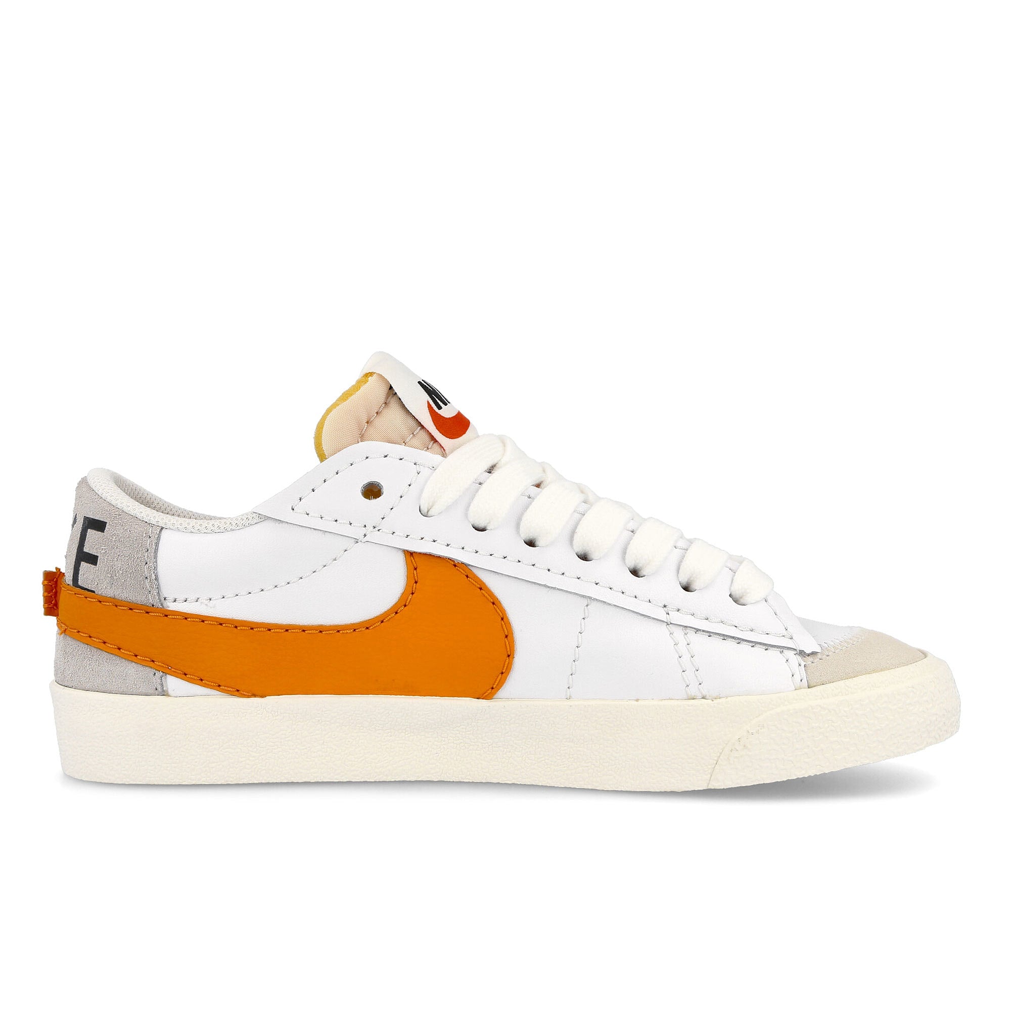Nike blazer low 77 jumbo White-Alpha Orange - Grey Fog - Sail Low Top Sneakers Silhouette | Overkill