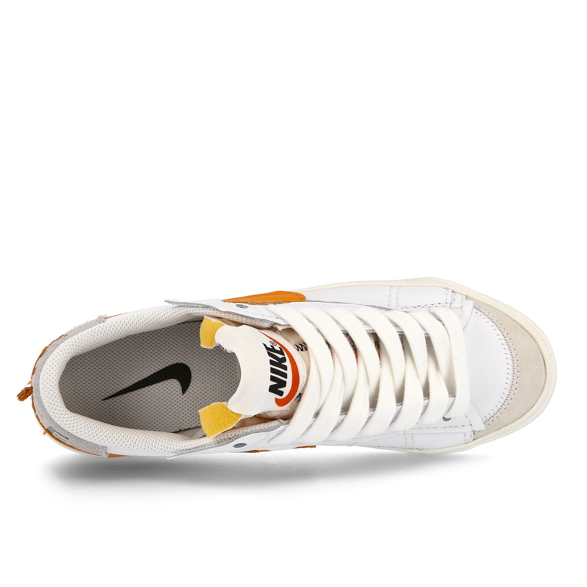 Nike blazer low 77 jumbo White-Alpha Orange - Grey Fog - Sail Low Top Sneakers Detailfoto | Overkill