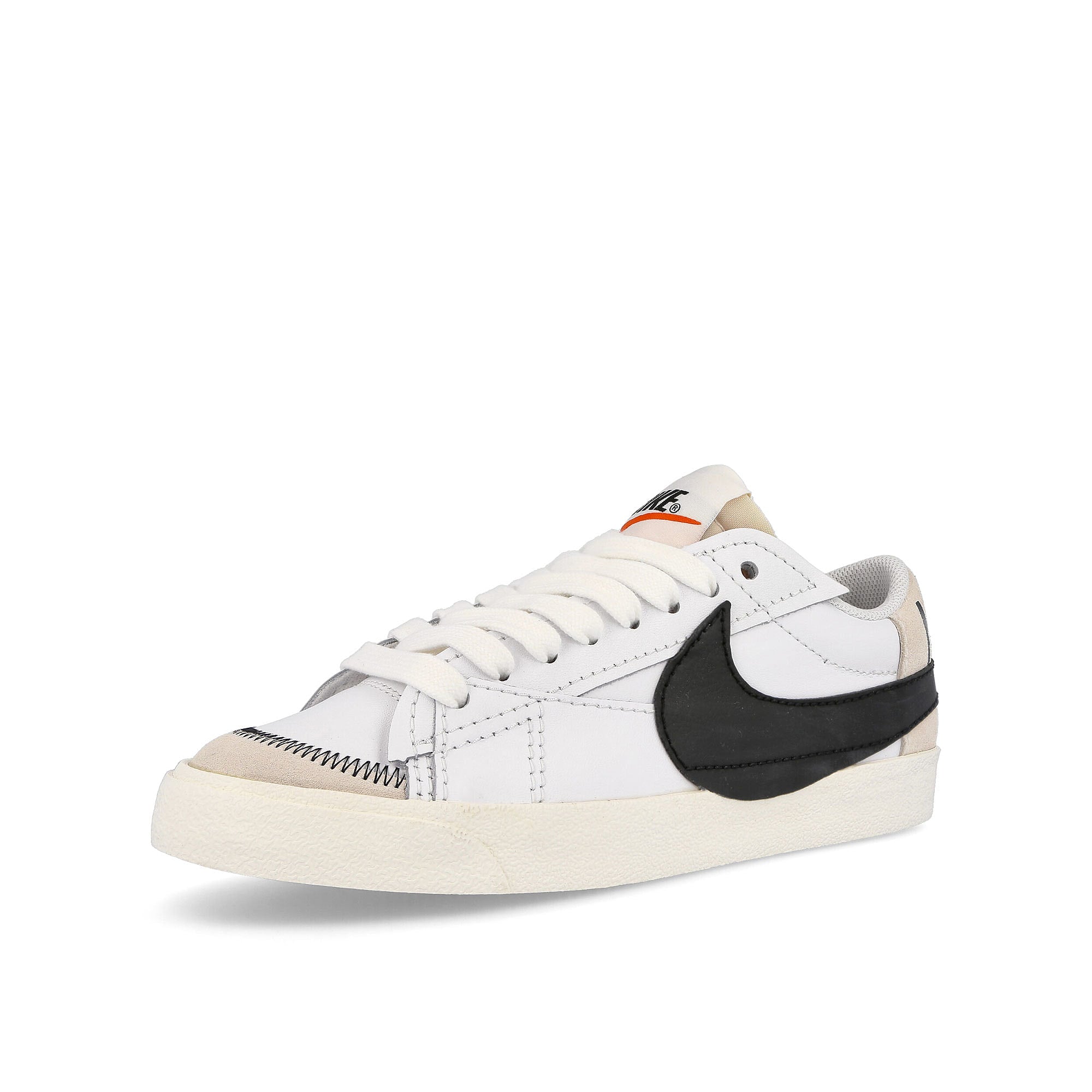 Nike blazer low 77 jumbo White-Black - White - Sail Low Top Sneakers Close Up | Overkill