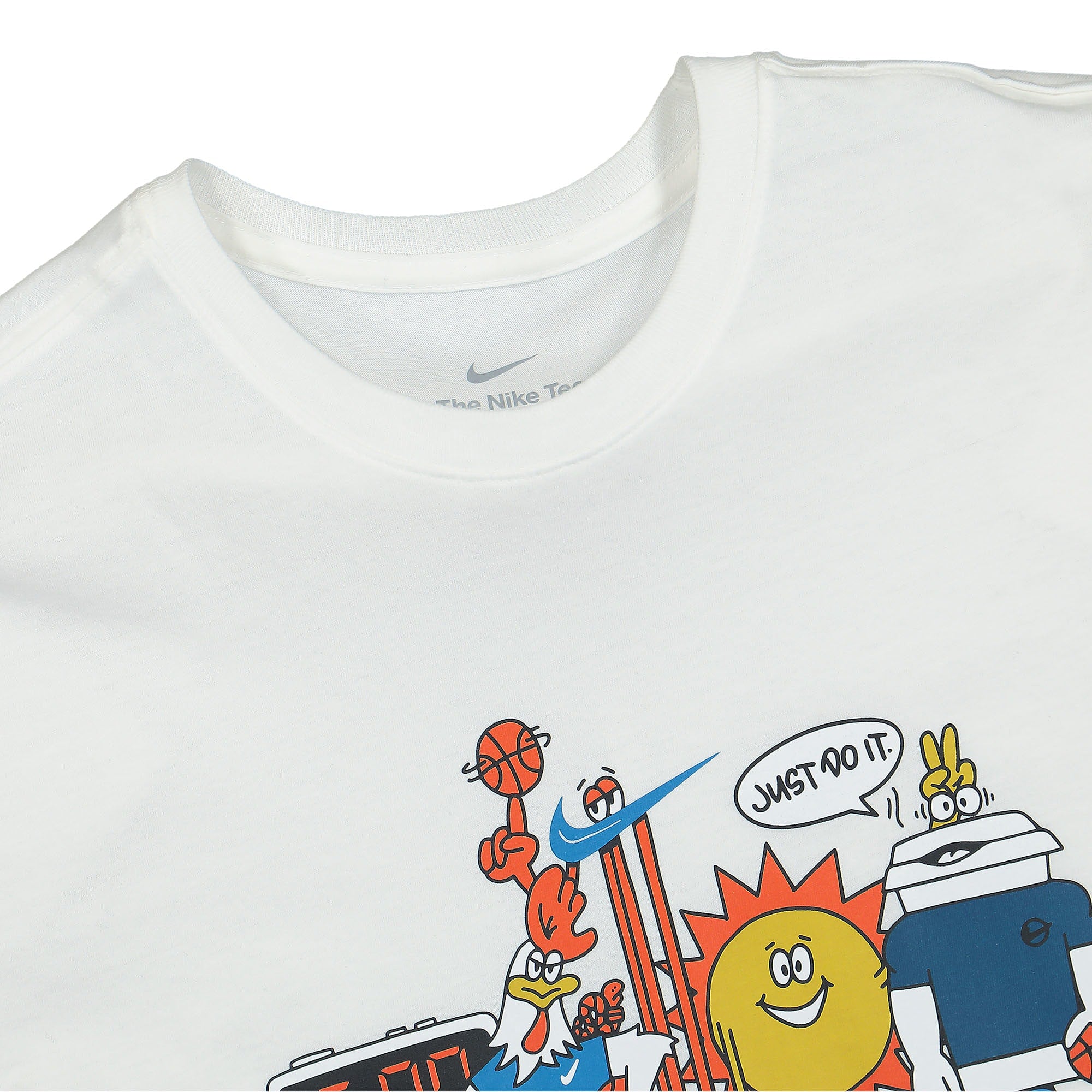 Nike NK 5am Art Tee White T-Shirts Close-up | Overkill