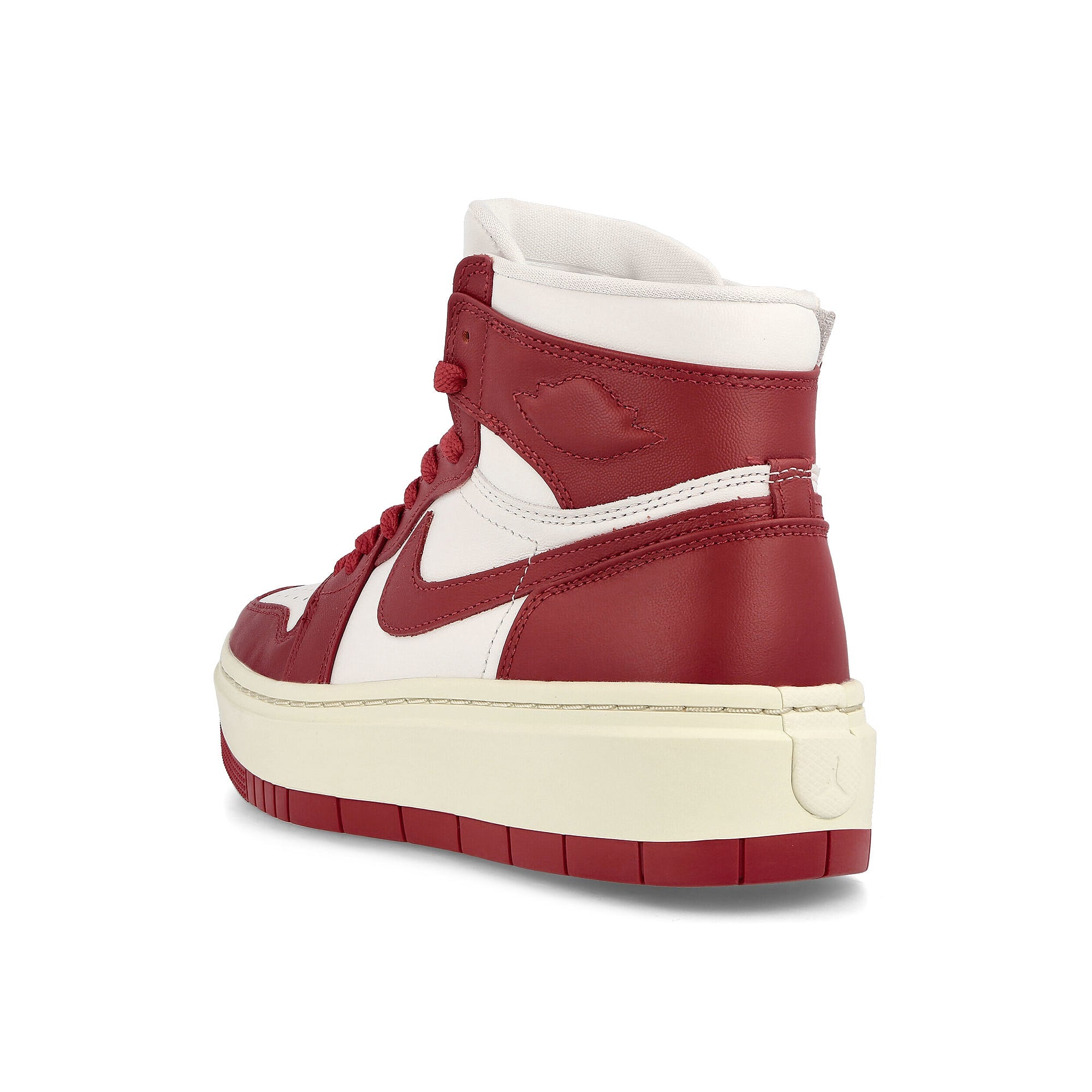 Jordan Air Jordan Wmns 1 Elevate High Summit White-Varsity Red - Coconut Milk High Top Sneakers Material | Overkill