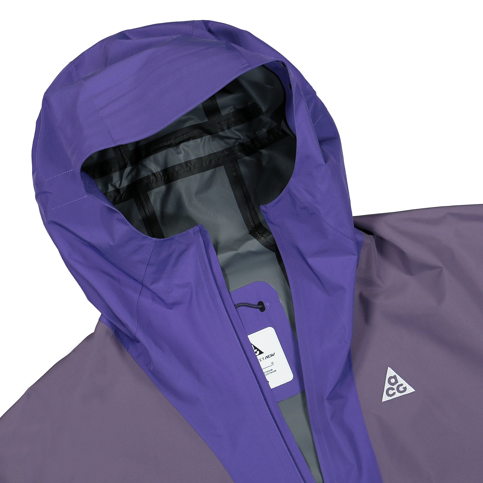 Nike ACG Storm-FIT ADV Jacket Dark Iris / Canyon Purple / Summit White Jackets Close-up | Overkill