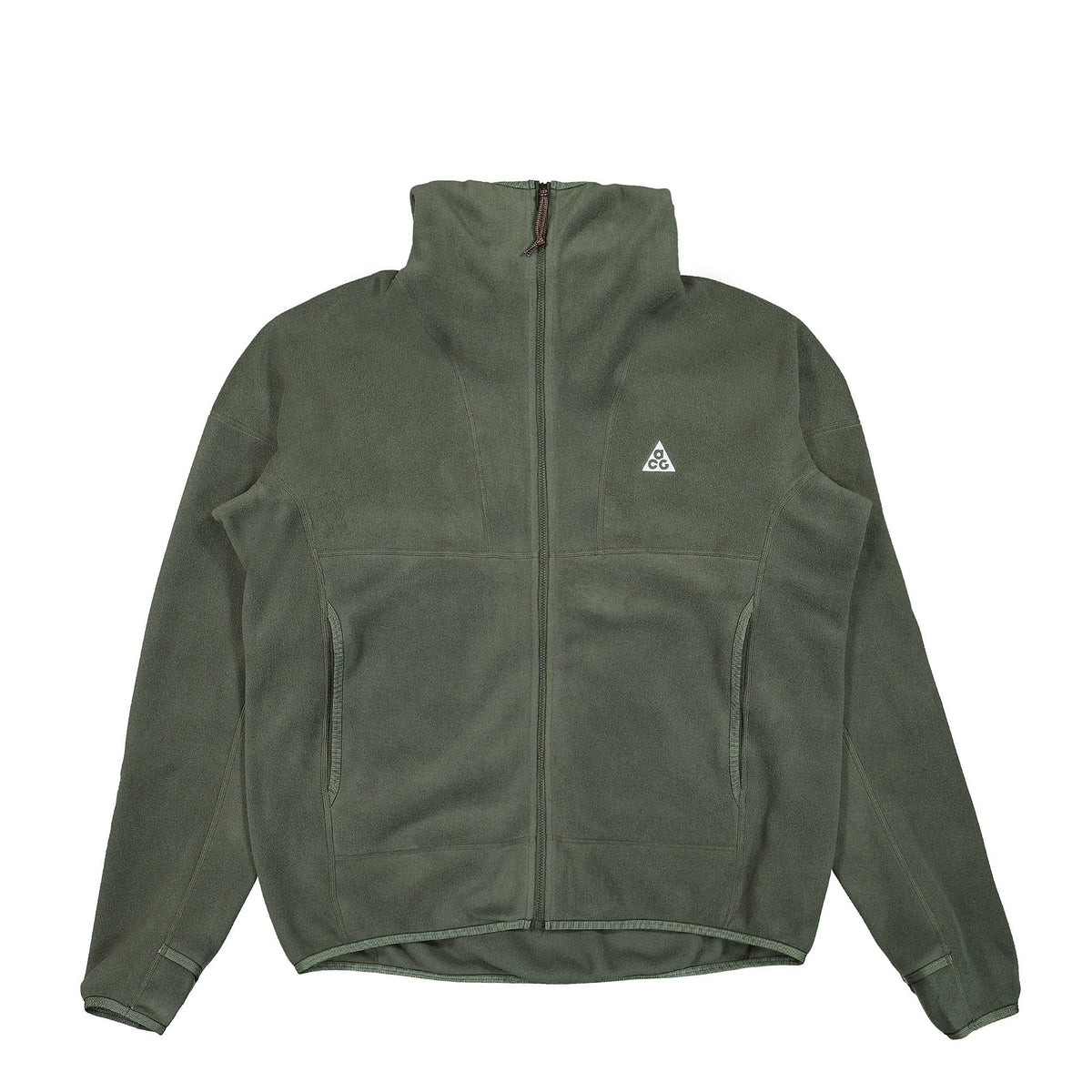 Nike NRG ACG THERMA-FIT Wolf Tree Fullzip Hoodie Cargo Khaki / Summit White Hoodies DN3916 325 | Overkill