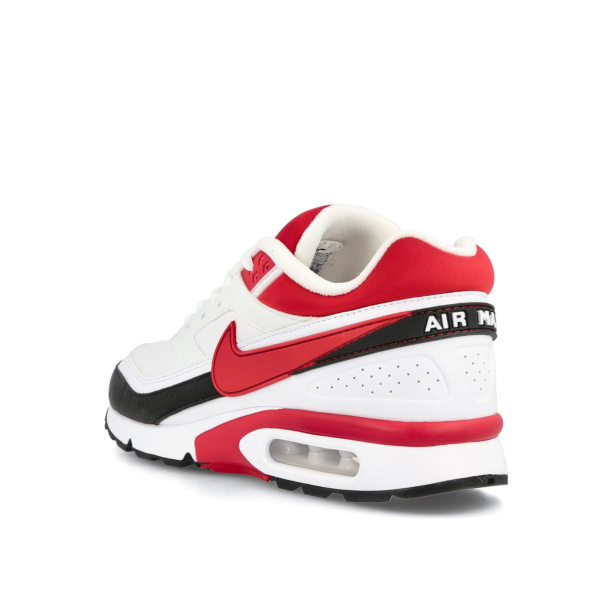 Nike air max bw og White / Sport Red - Back Close-up | Overkill