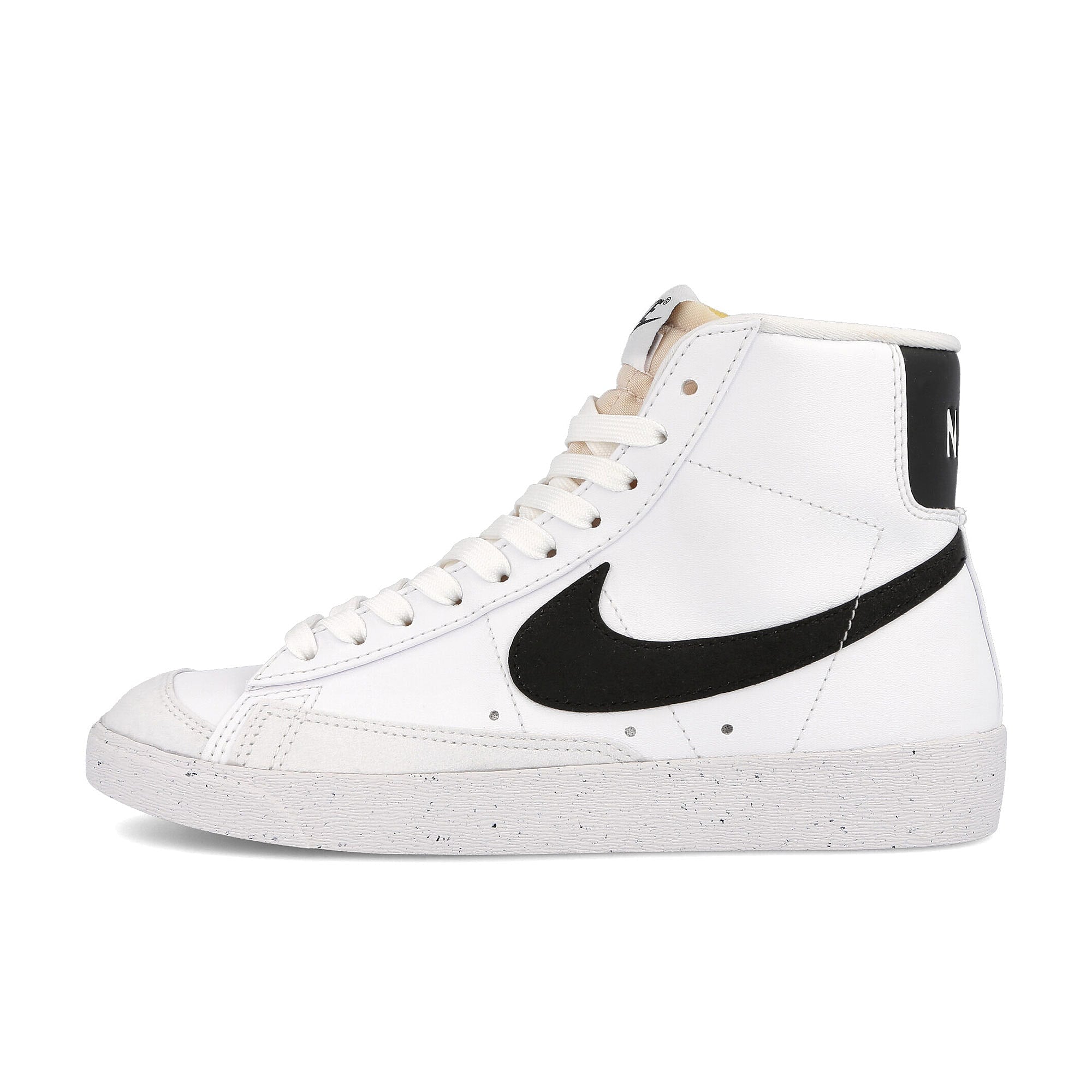 Nike wmns blazer mid 77 next nature White-Black Mid Top Sneakers DO1344 101 | Overkill