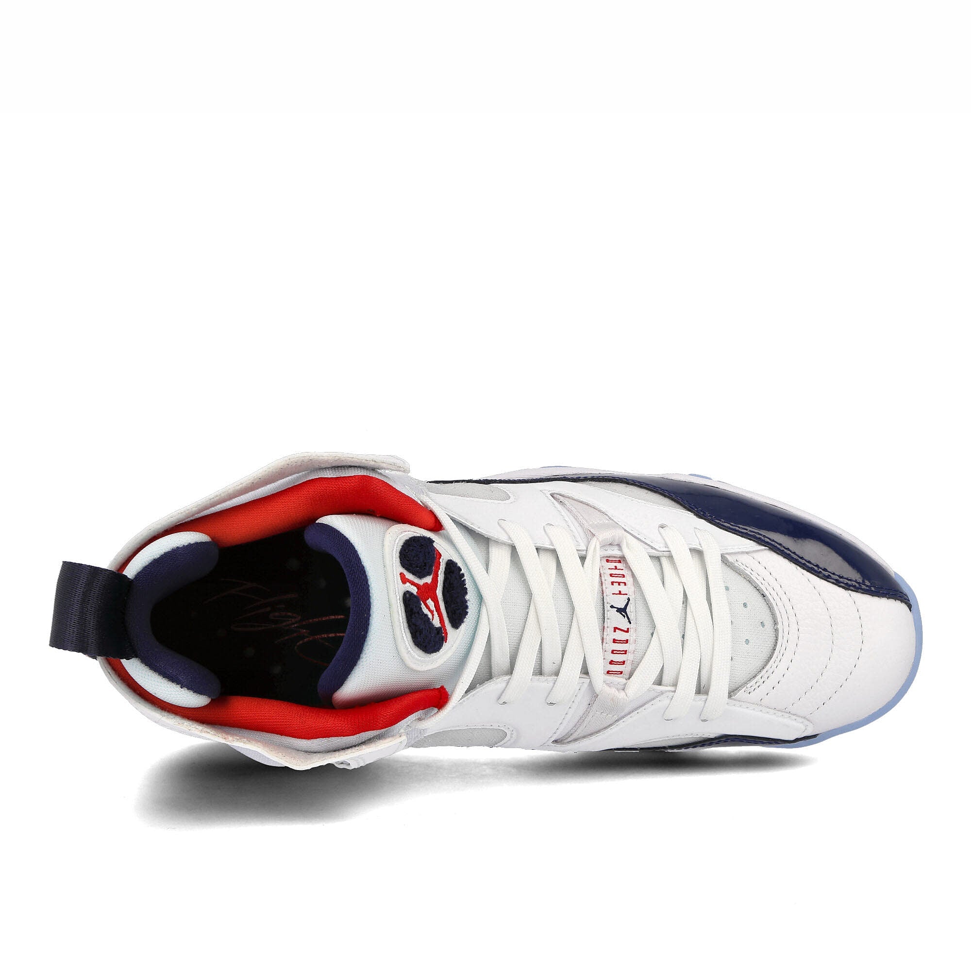 Jordan Air Jordan Jumpman Two Trey White / Navy - University Red Sneakers Detailfoto | Overkill
