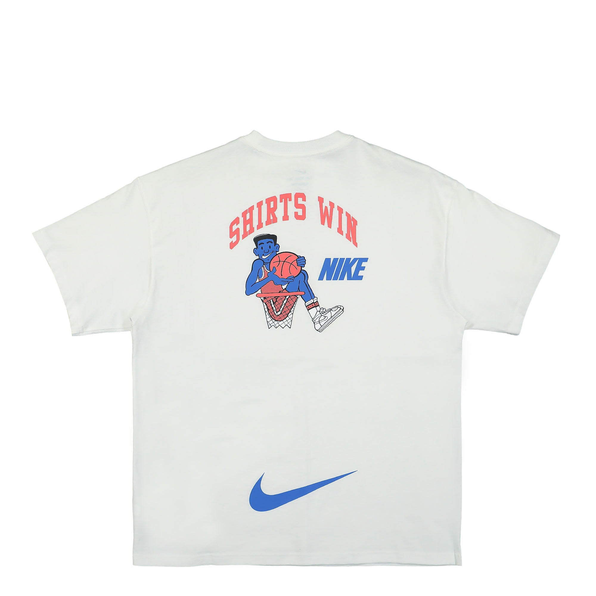 Nike NK Premium Basketball Max 90 Tee White T-Shirts Material | Overkill