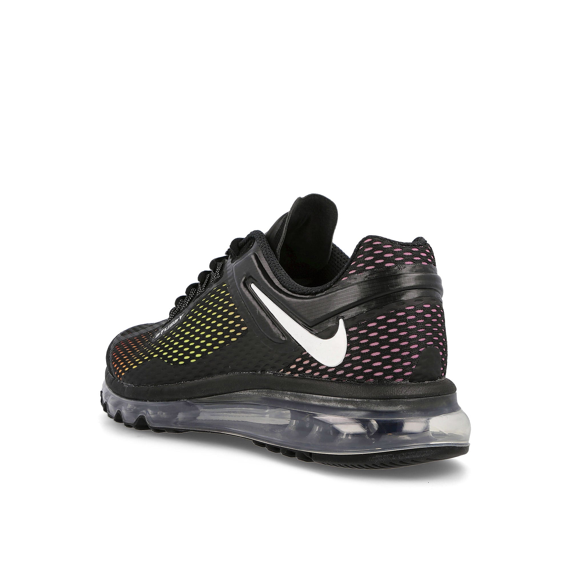 Nike Stussy x Nike Air Max 2013 Black-White - Black Low Top Sneakers Material | Overkill