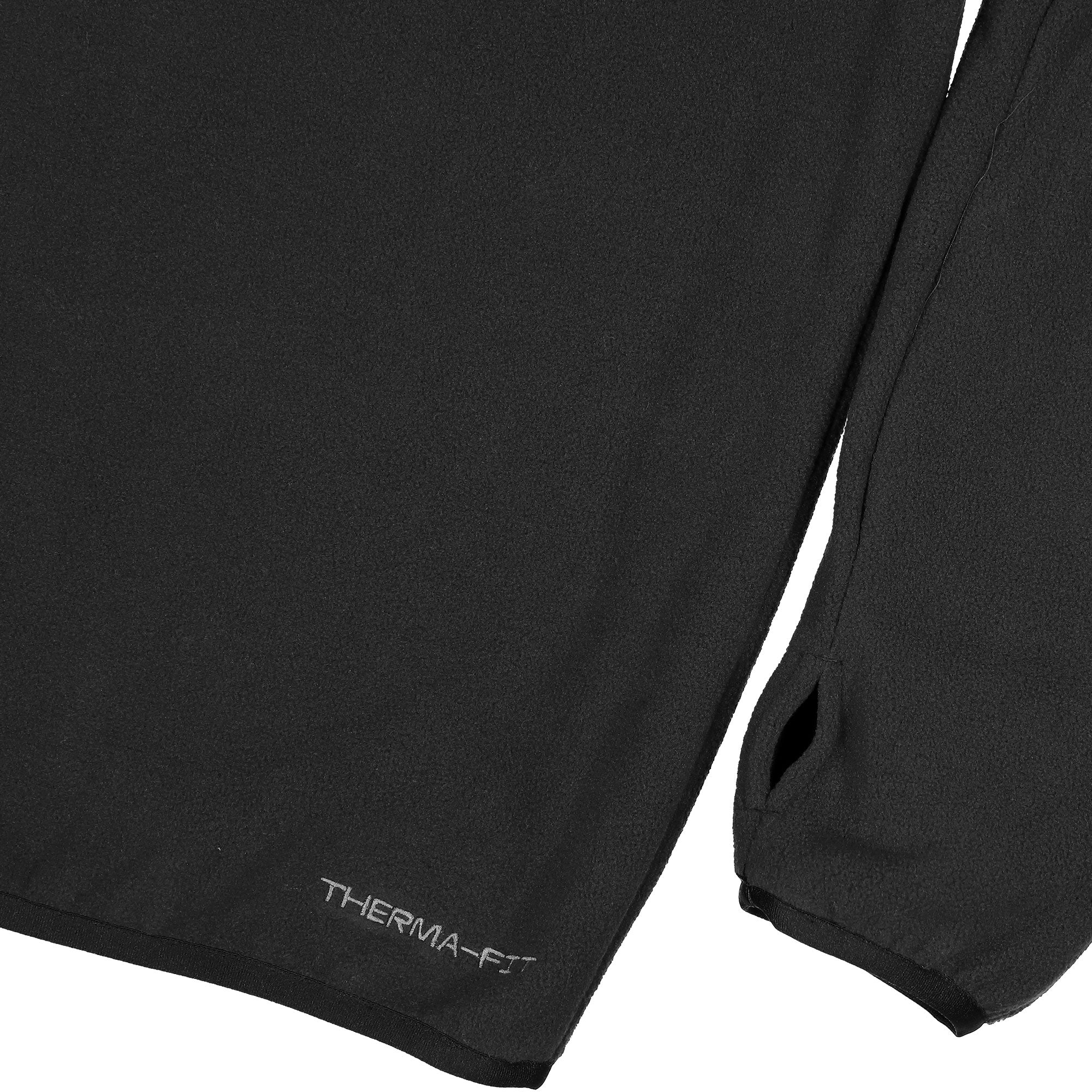 Nike NSW Therma-Fit Polar Fleece Quarter Zip Sweatshirt Black / Black Sweatshirts Detail view 1 | Overkill