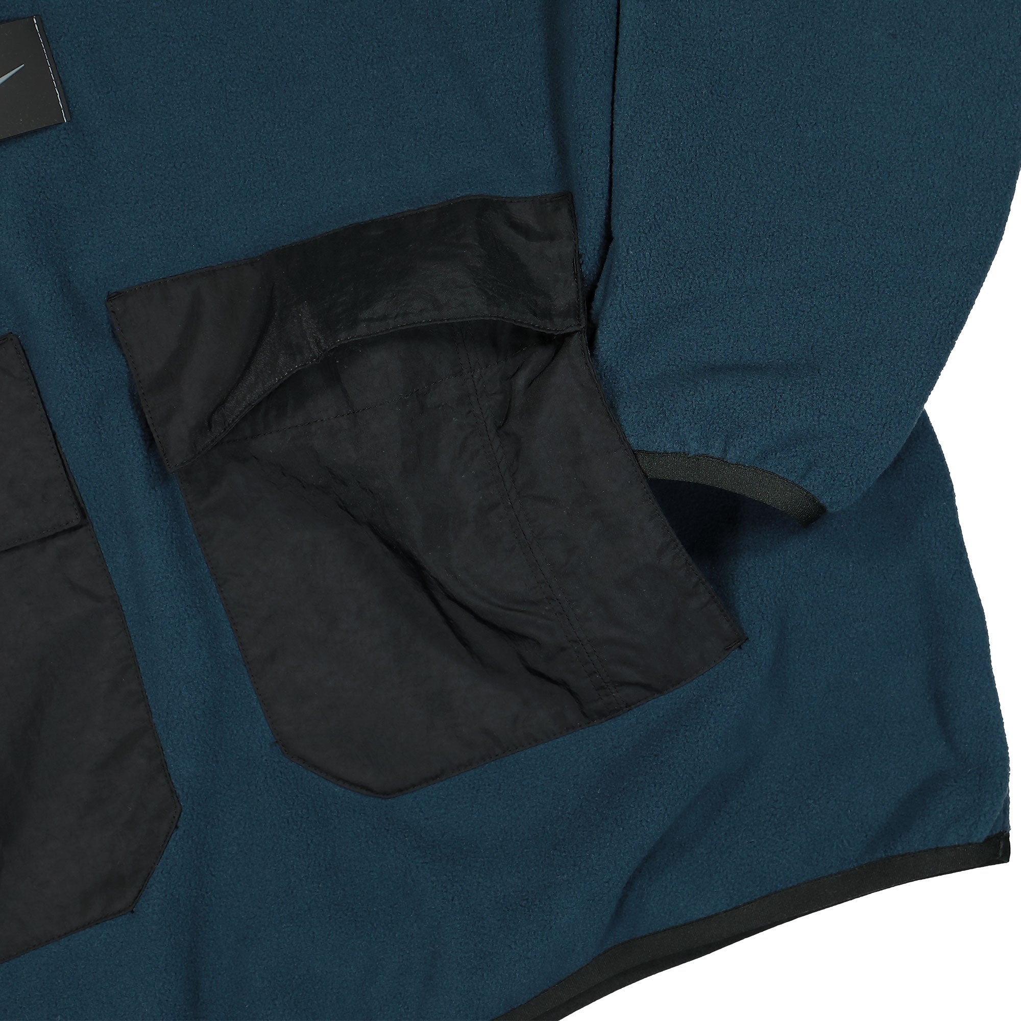 Nike NSW Therma-Fit Polar Fleece Quarter Zip Sweatshirt Armory Navy / Black Sweatshirts Detailfoto | Overkill