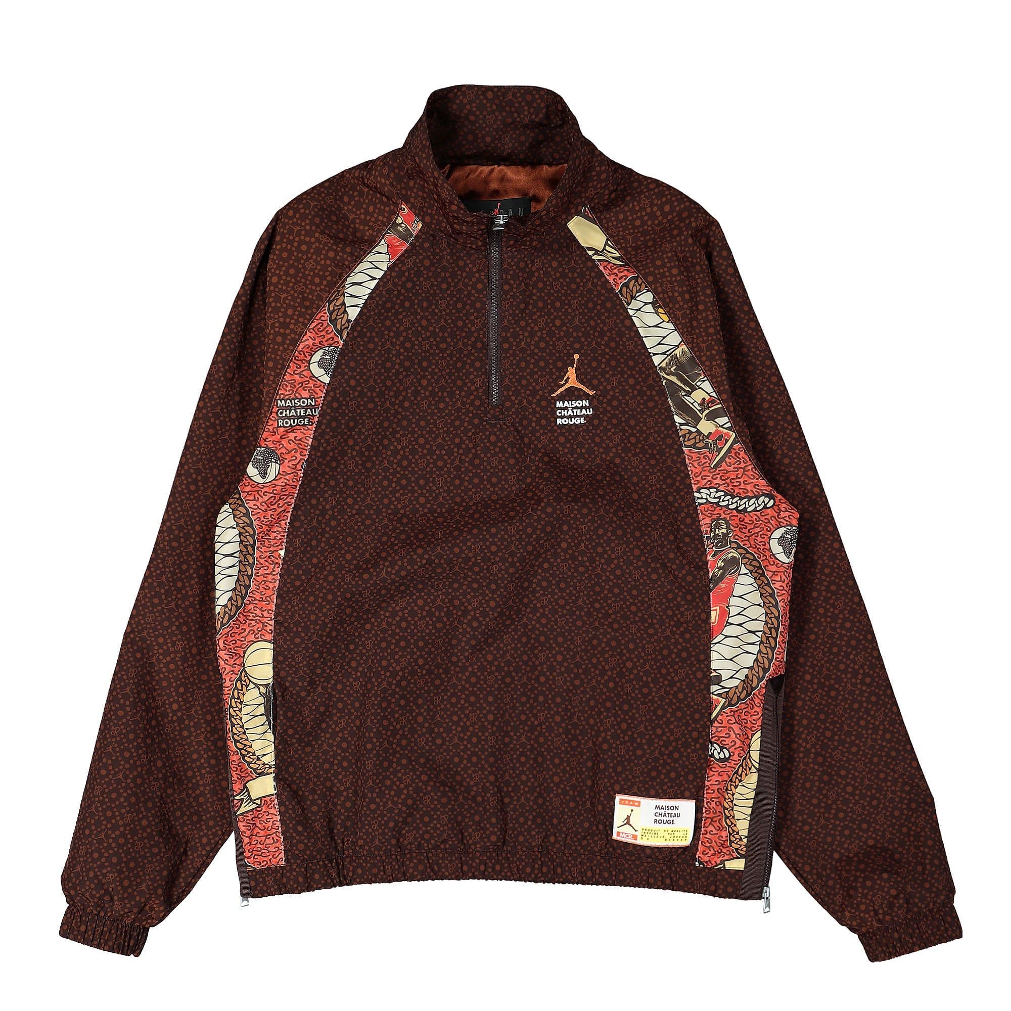 Jordan Maison Chateau Rouge x Air Jordan Woven Jacket Cinnamon / Sail Jackets DO4092 226 | Overkill
