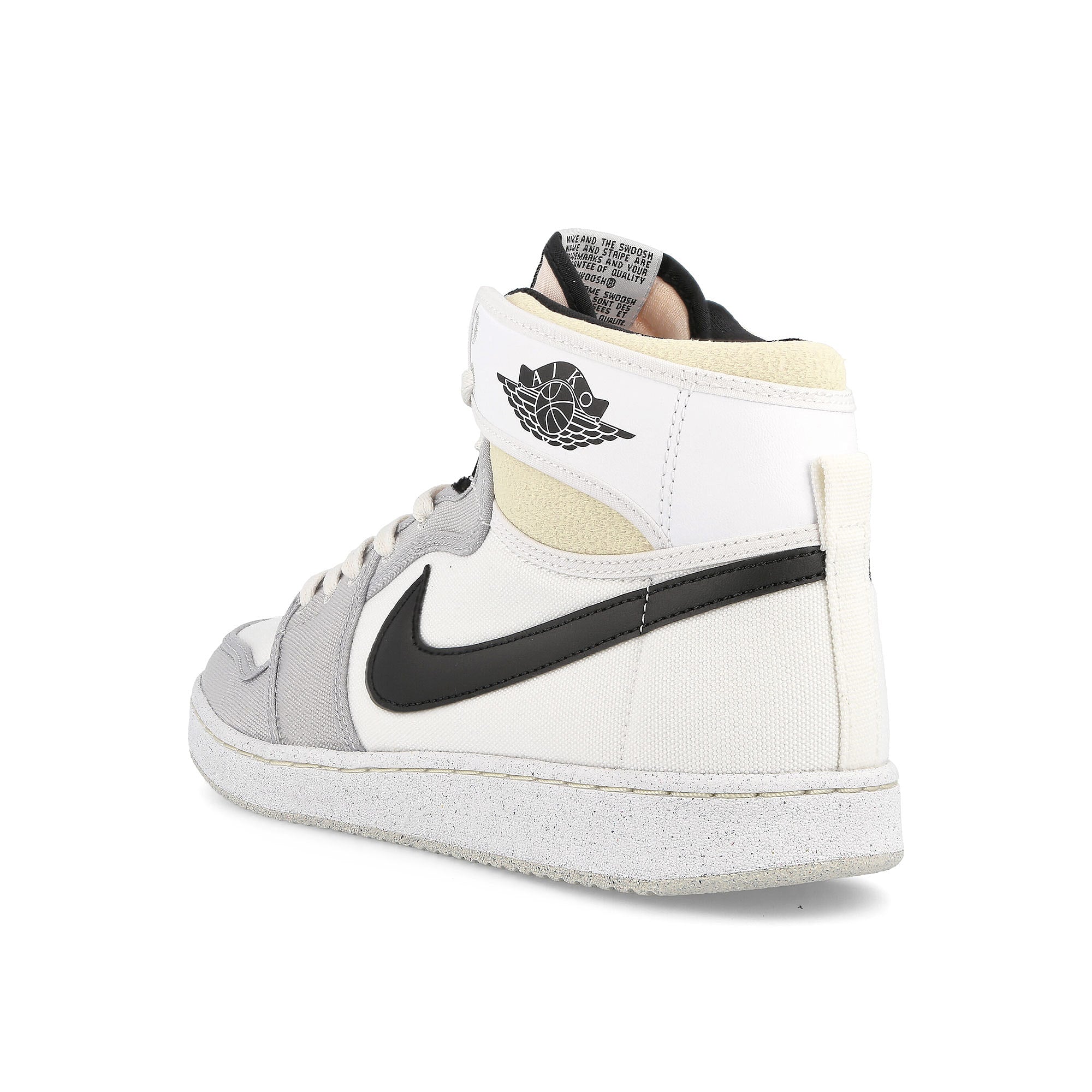 Jordan Air Jordan 1 KO White-Black - Grey Fog - Sail High Top Sneakers Material | Overkill