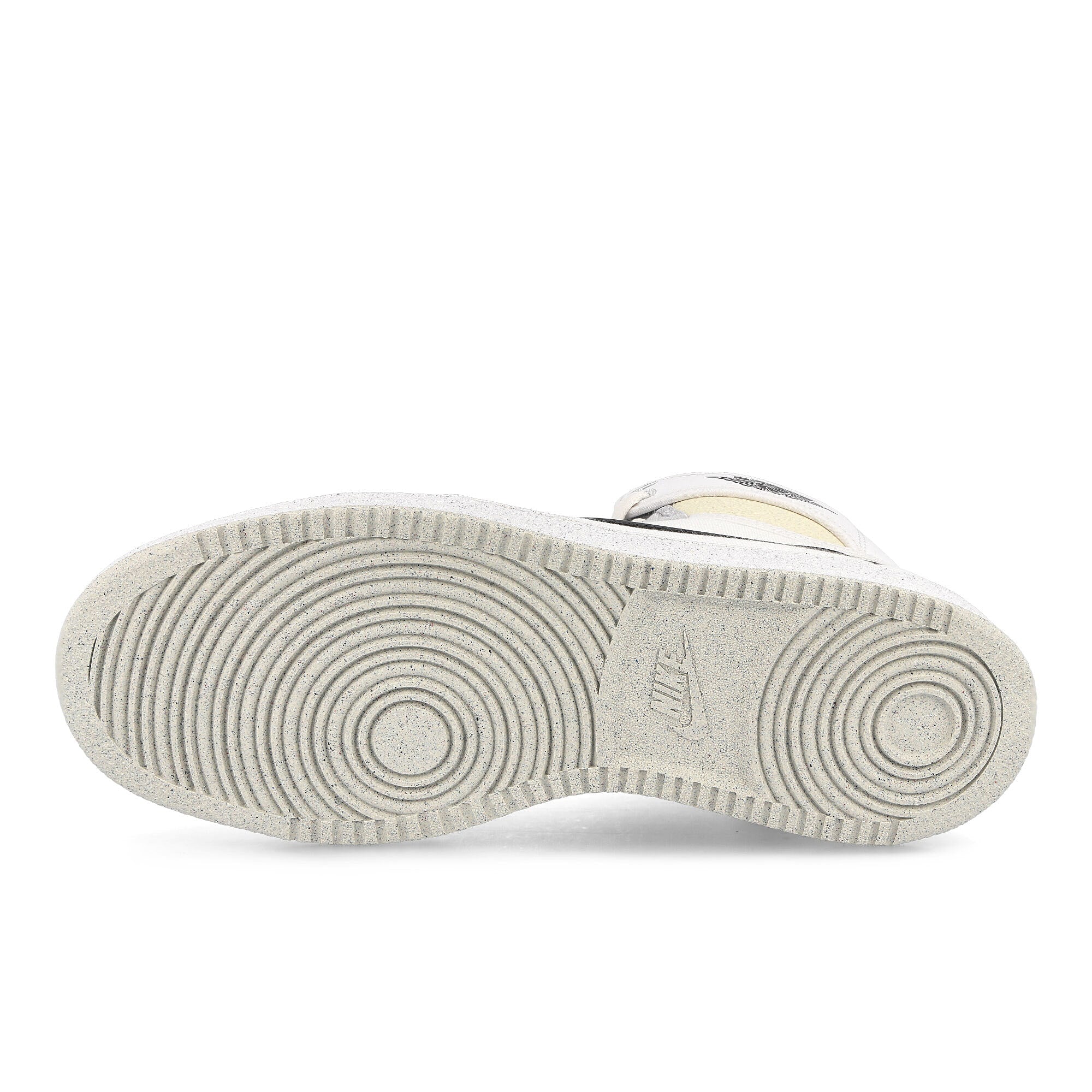 Jordan Air Jordan 1 KO White-Black - Grey Fog - Sail High Top Sneakers Detail View 1 | Overkill