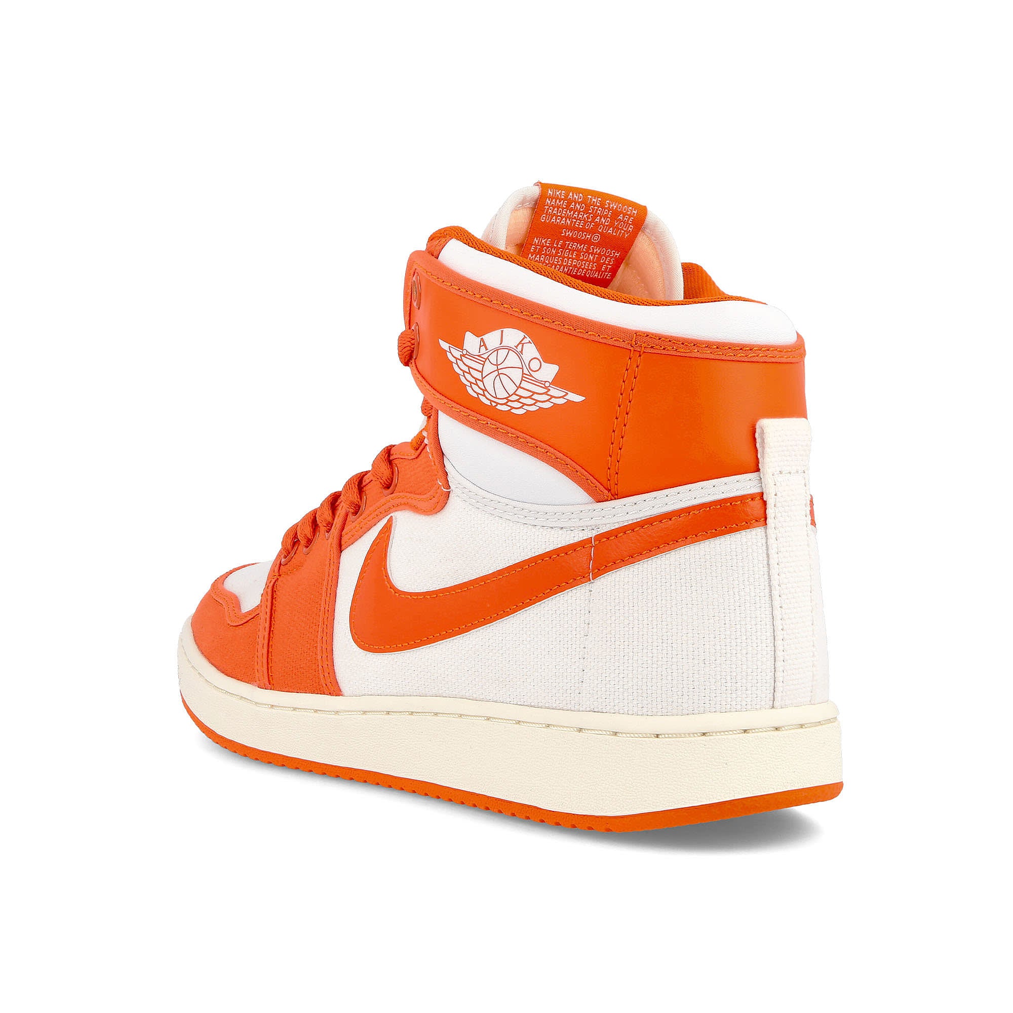 Jordan Air Jordan 1 KO Rush Orange / White - Sail High Top Sneakers Material | Overkill