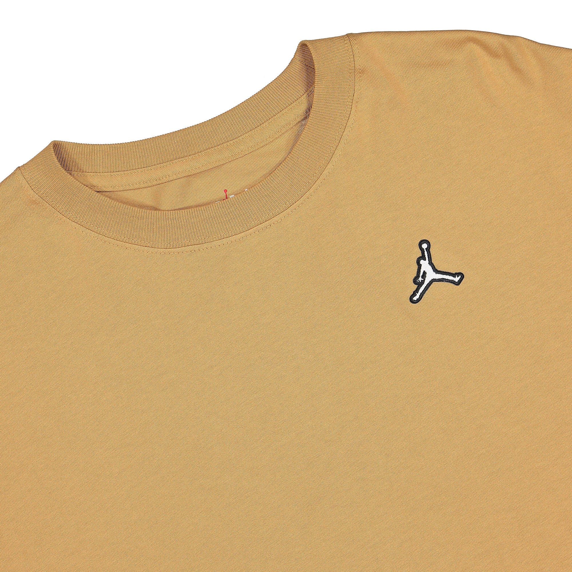 Jordan Wmns Air Jordan Essentials Tee Dress Elemental Gold Dresses Close-up | Overkill