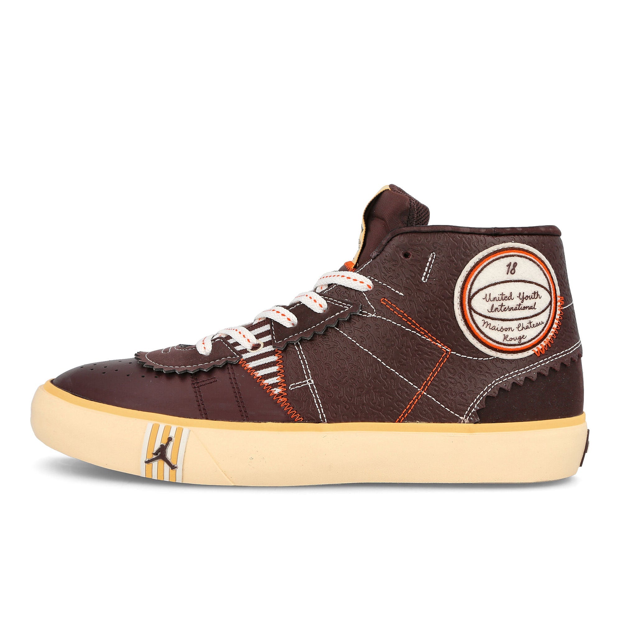 Jordan Maison Chateau Rouge x Air Jordan Series Mid SP Brown Basalt / Sail - Pale Vanilla - Orange Sneakers DO5247 212 | Overkill