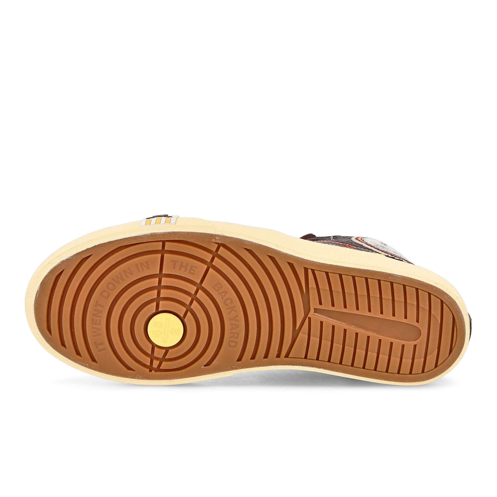 Jordan Maison Chateau Rouge x Air Jordan Series Mid SP Brown Basalt / Sail - Pale Vanilla - Orange Sneakers Detail View 1 | Overkill