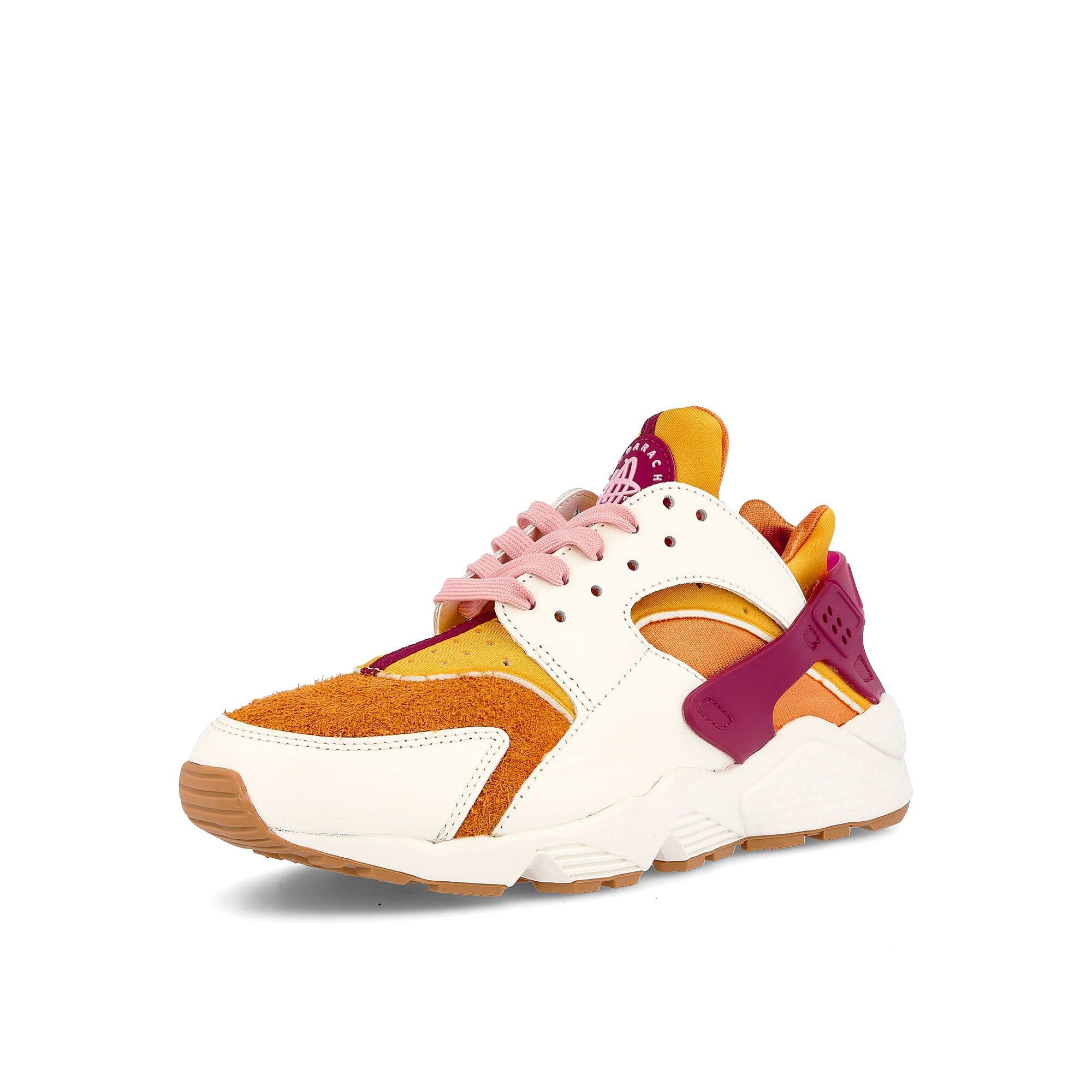 Nike wmns air huarache Sail-Rush Maroon - Sunset - Pink Glaze Sneakers Close Up | Overkill