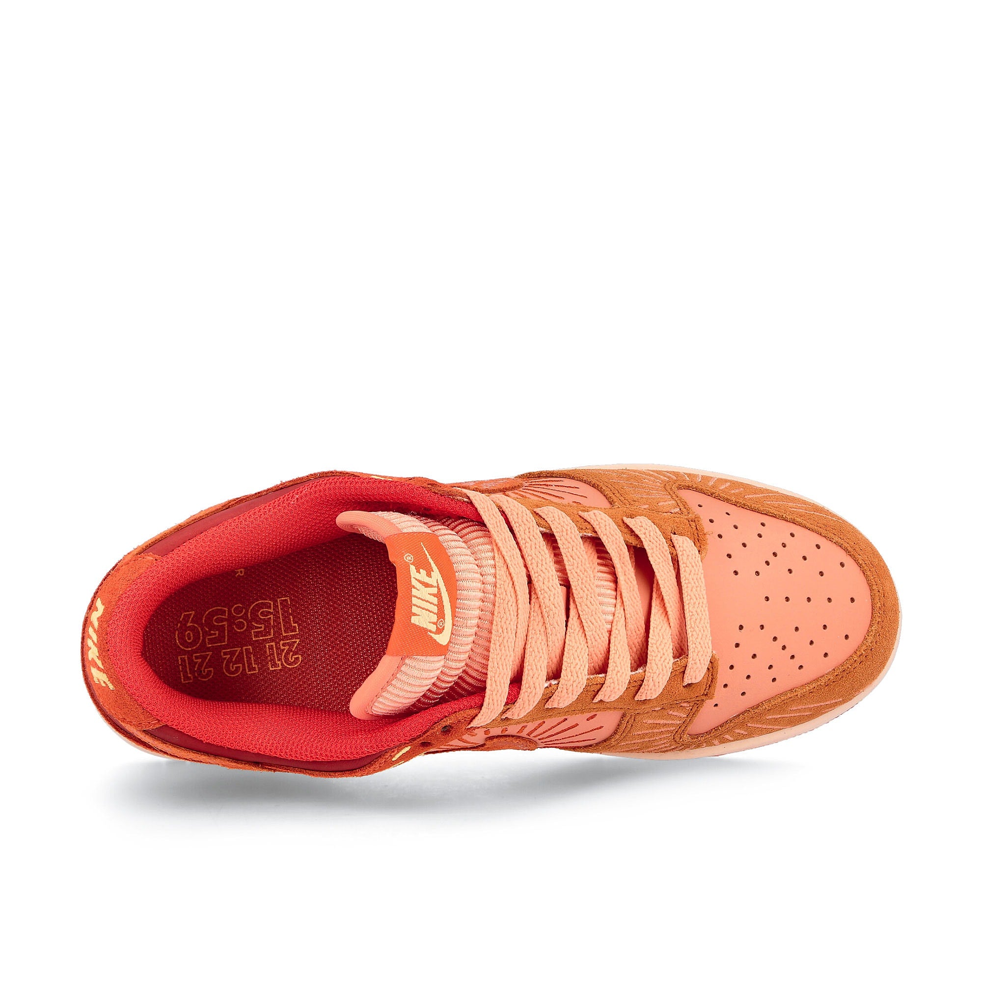 Nike wmns dunk low Team Orange / Orange - Crimson Bliss Detail view 1 | Overkill