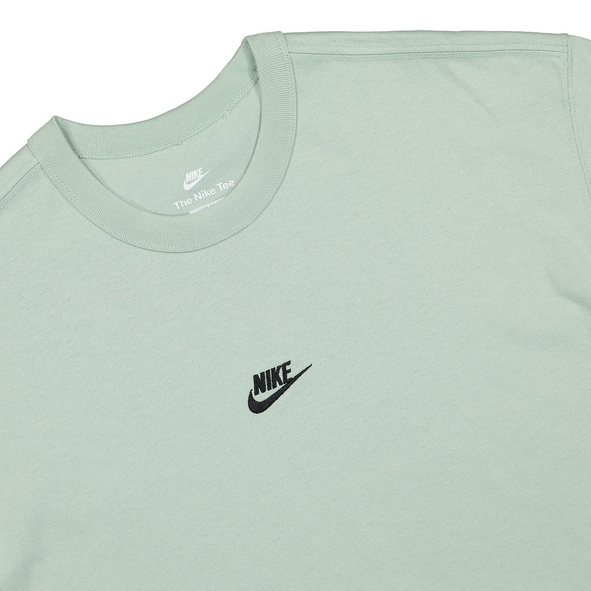 Nike NSW Premium Essentials Tee Seafoam / Black T-Shirts Close-up | Overkill