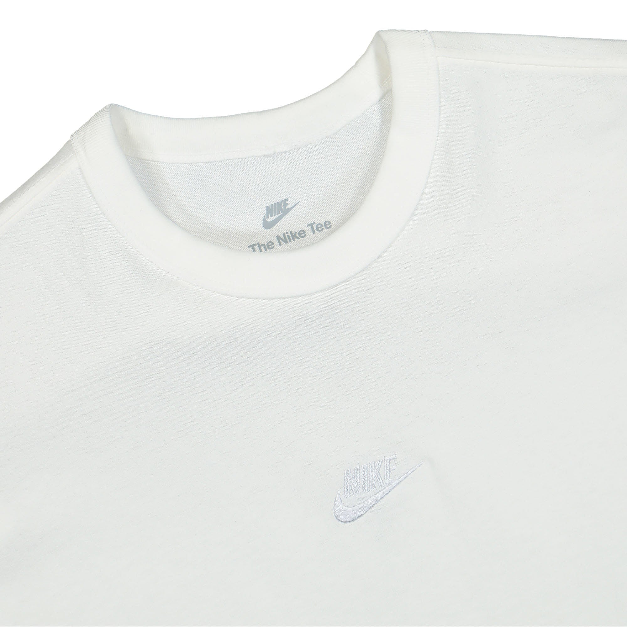 Nike NSW Premium Essentials Tee White / White T-Shirts Close-up | Overkill