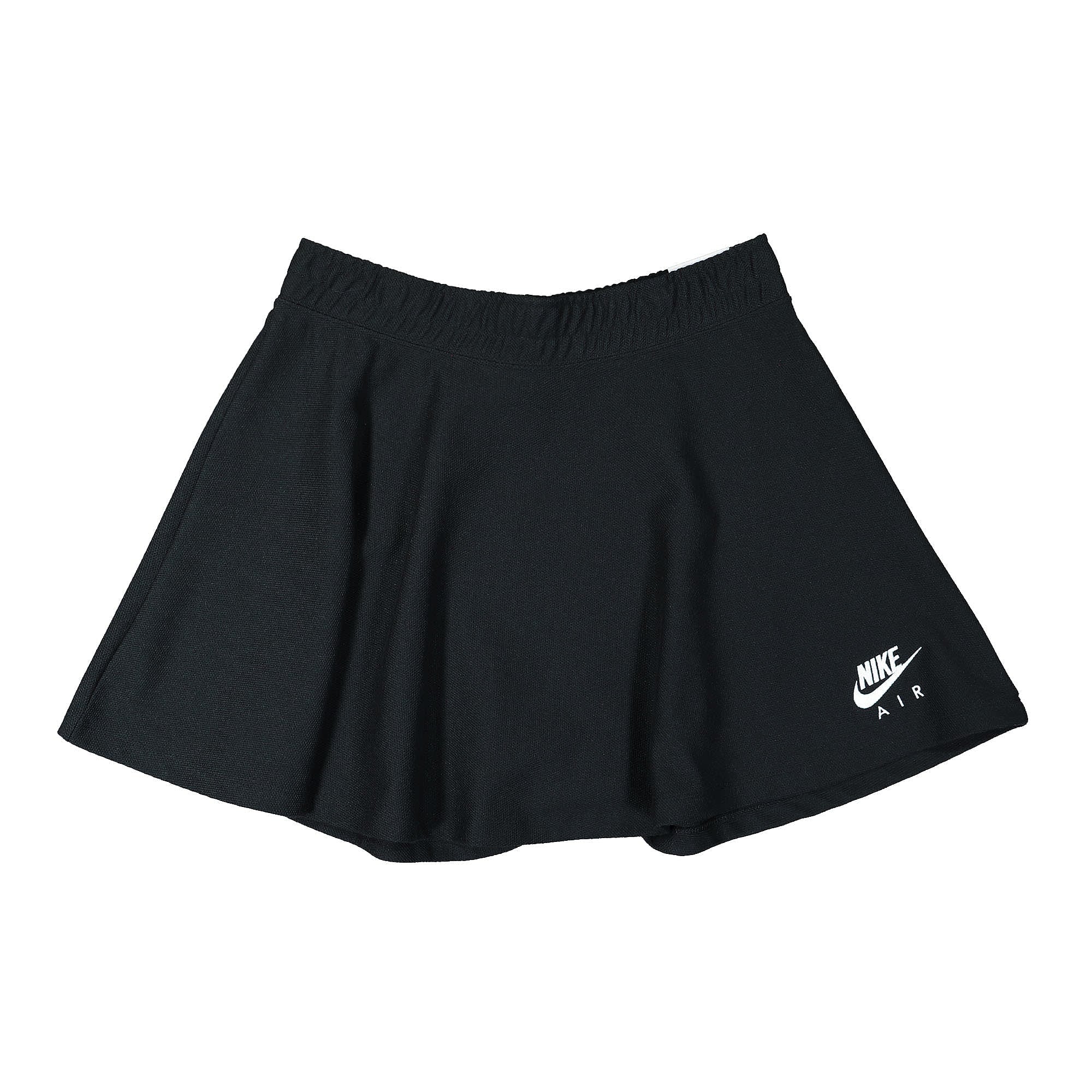 Nike Wmns NSW Air Pique Skirt Black / White Skirts DO7604 010 | Overkill