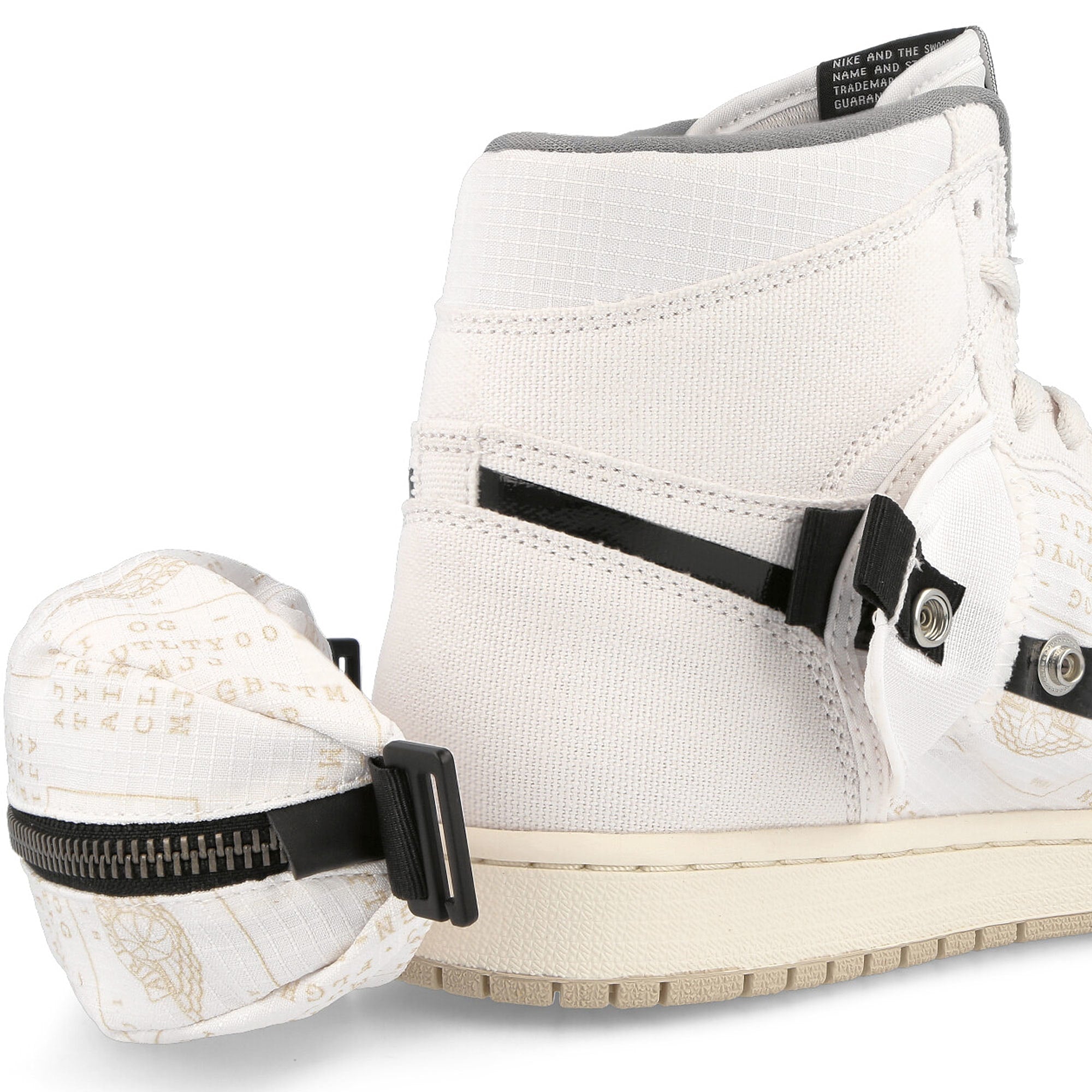 Jordan Air Jordan 1 Utility White-Black - Sail High Top Sneakers Detailfoto | Overkill