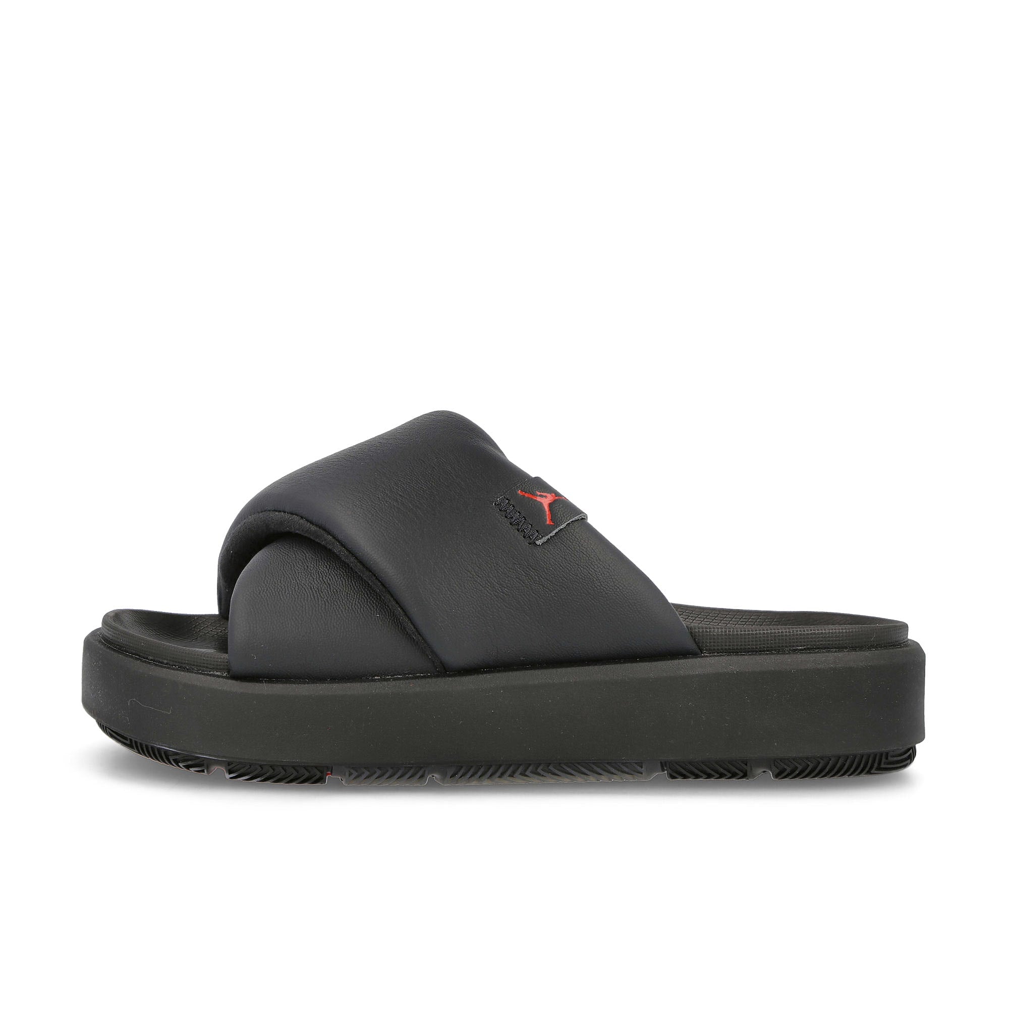 Jordan Wmns Jordan Sophia Slide Off Noir / Black - Fire Red Slides, Sandals & Slippers DO8863 006 | Overkill