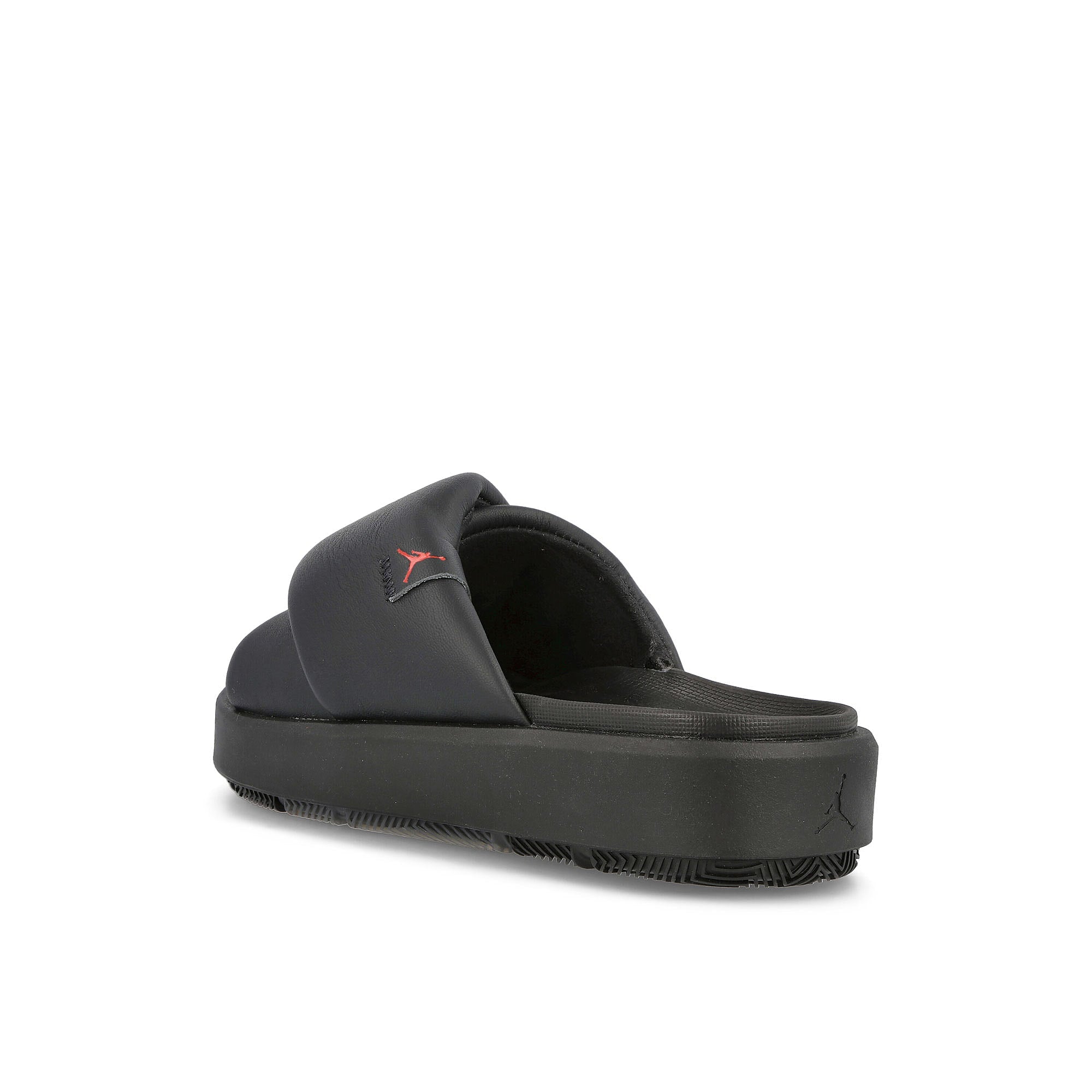 Jordan Wmns Jordan Sophia Slide Off Noir / Black - Fire Red Slides, Sandals & Slippers Material | Overkill