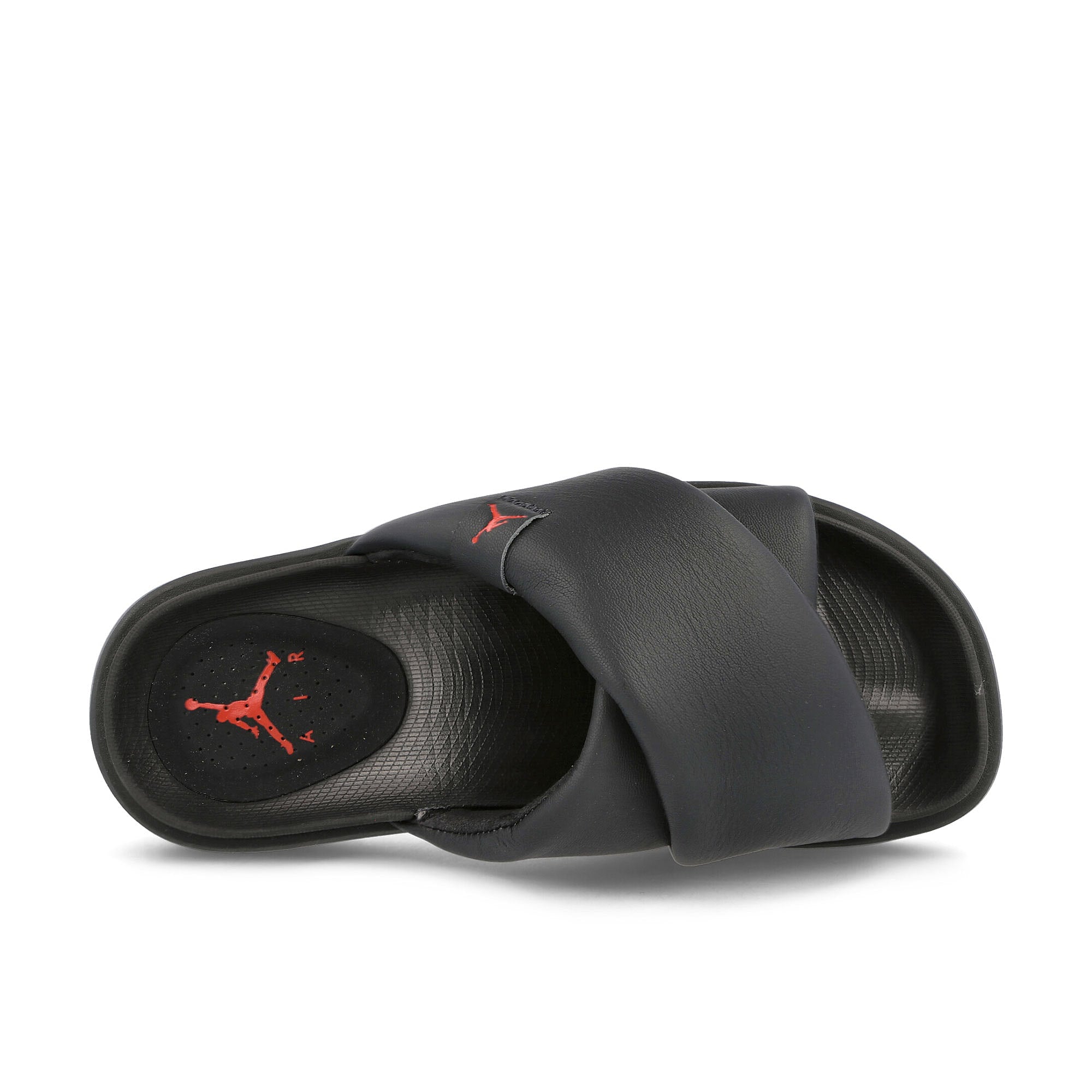 Jordan Wmns Jordan Sophia Slide Off Noir / Black - Fire Red Slides, Sandals & Slippers Detailfoto | Overkill