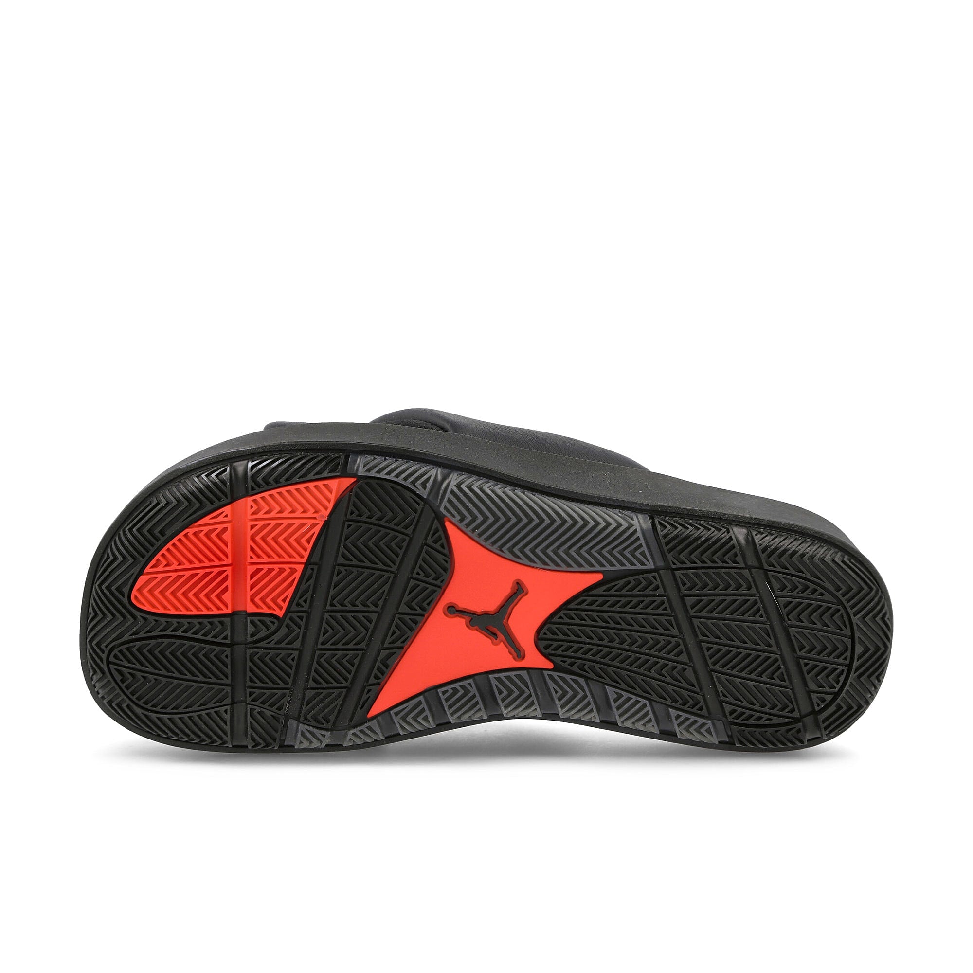 Jordan Wmns Jordan Sophia Slide Off Noir / Black - Fire Red Slides, Sandals & Slippers Detail View 1 | Overkill