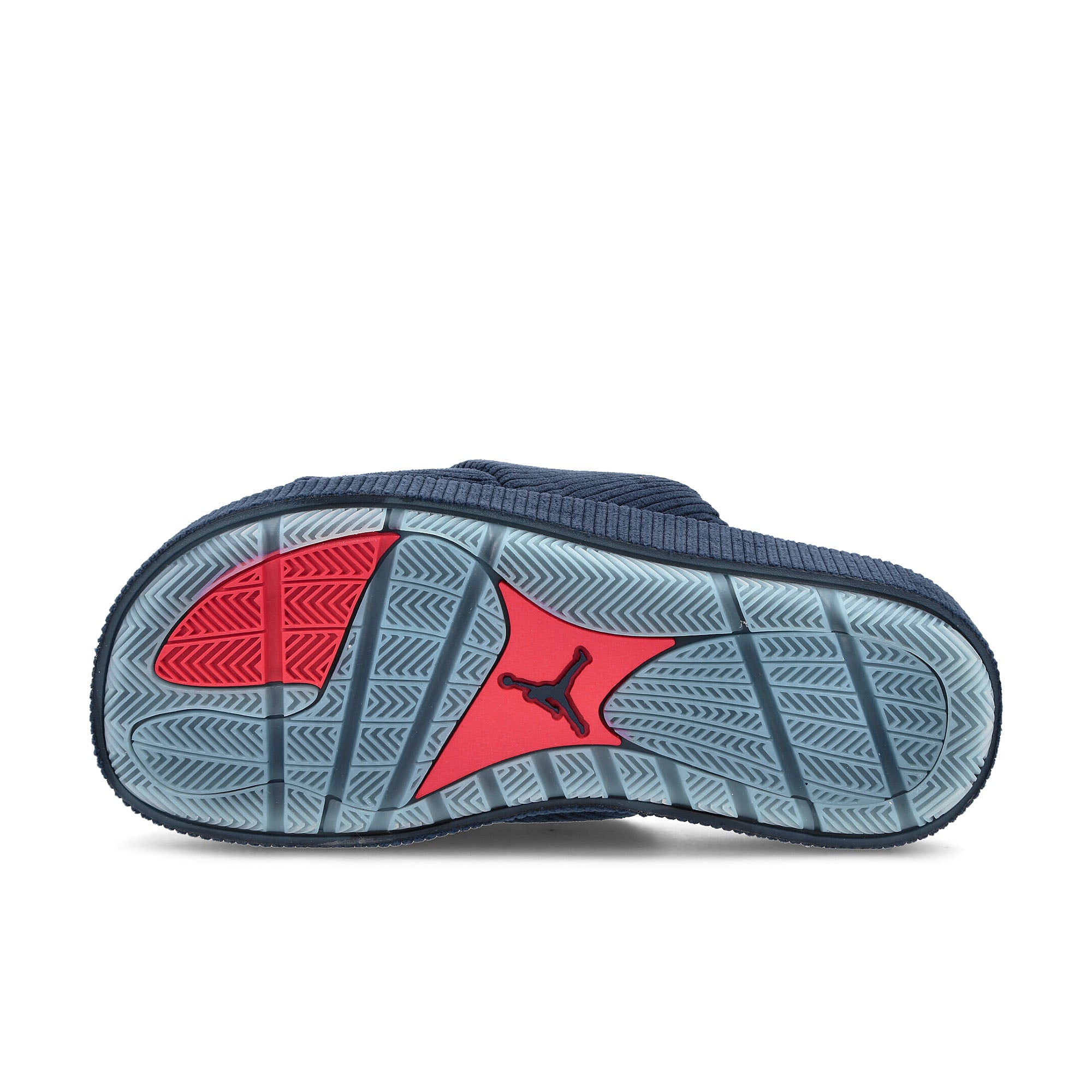 Jordan Wmns Jordan Sophia Slide Midnight Navy / Fire Red - Sail - Ice Blue Slides, Sandals & Slippers Detail View 1 | Overkill