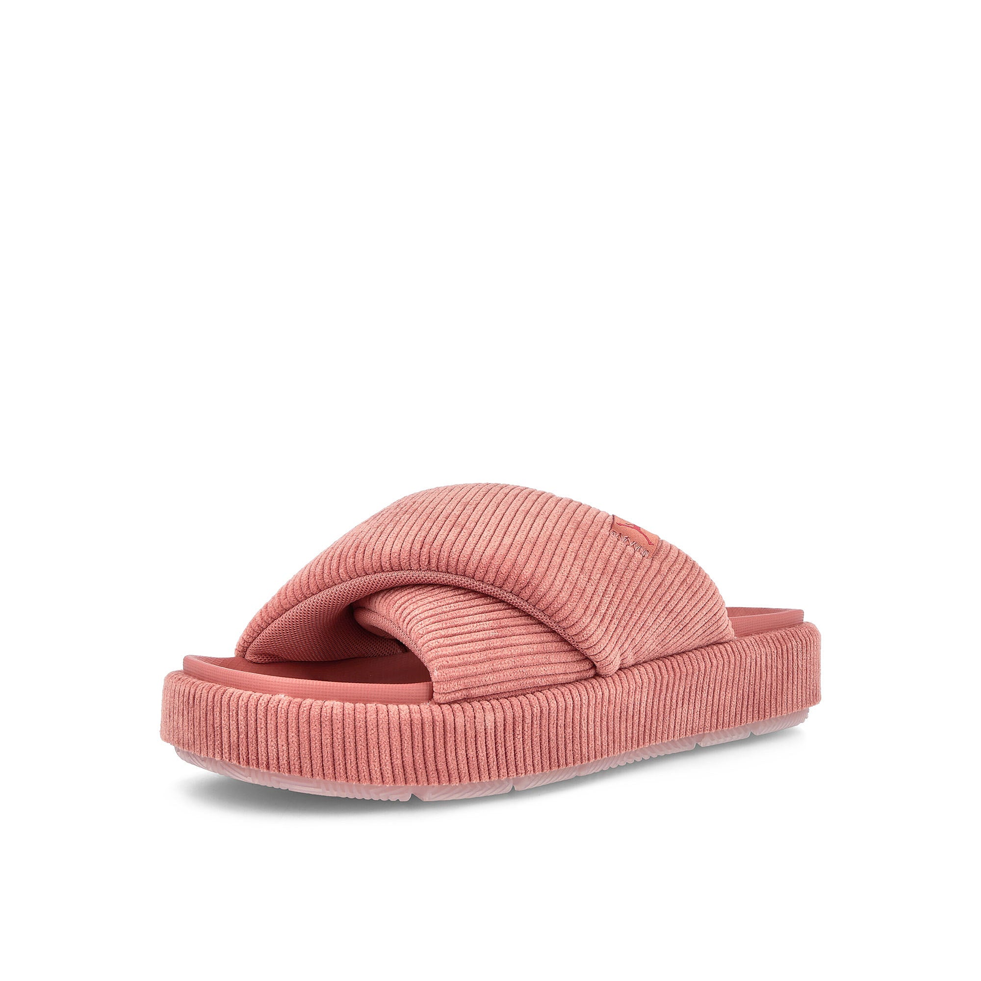 Jordan Wmns Jordan Sophia Slide Canyon Pink / Fire Red - Sail - Ice Blue Slides, Sandals & Slippers Close Up | Overkill