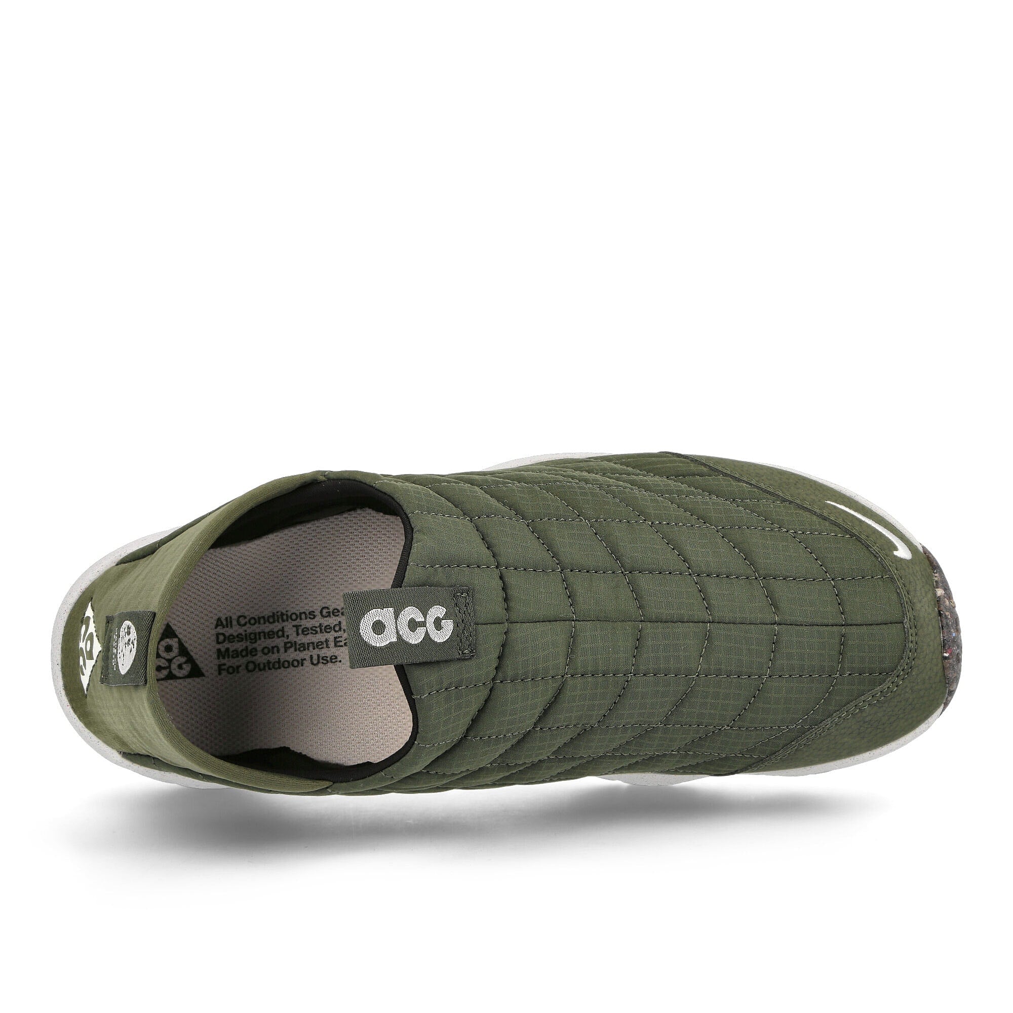 Nike ACG Moc 3.5 Cargo Khaki-Summit White - Cargo Khaki Low Top Sneakers Detailfoto | Overkill
