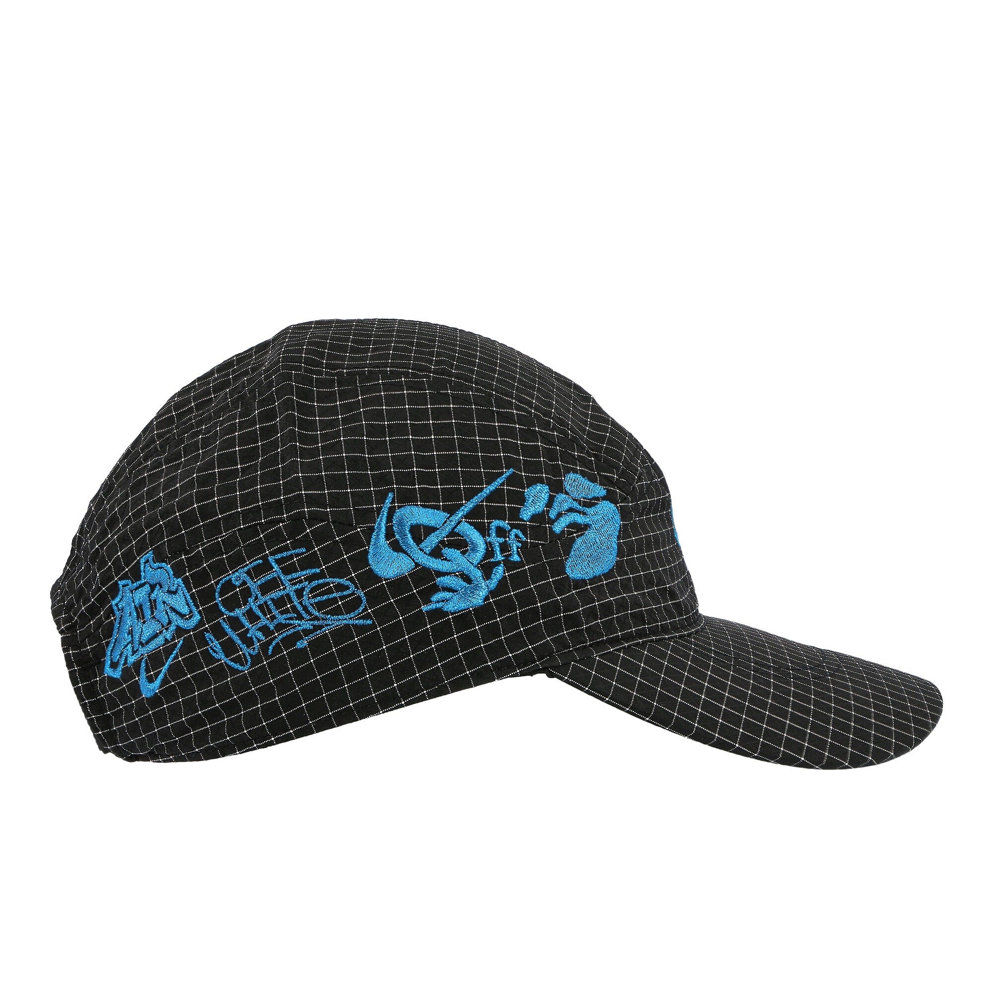 Nike Off-White x Nike NRG Tailwind Cap Black Caps Close-up | Overkill