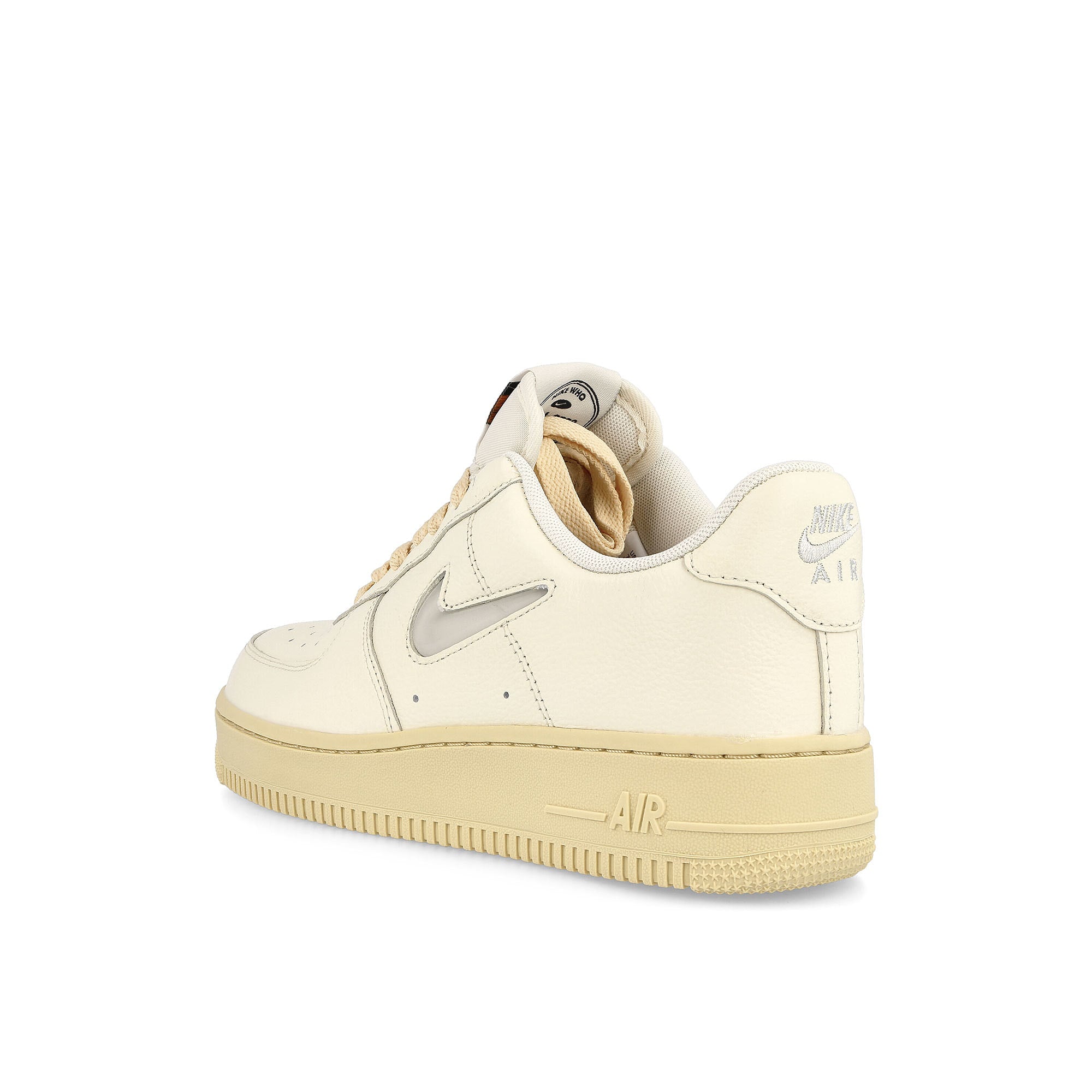Nike wmns air force 1 07 lx Coconut Milk-Light Bone - Lemon Wash Sneakers Material | Overkill