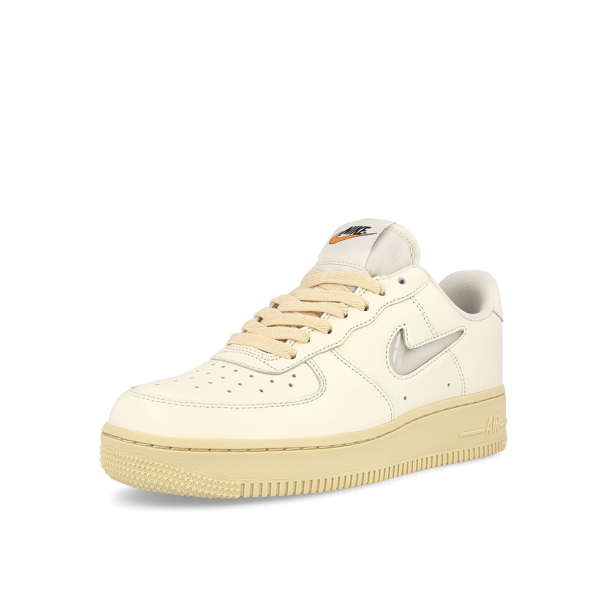Nike wmns air force 1 07 lx Coconut Milk-Light Bone - Lemon Wash Sneakers Close Up | Overkill