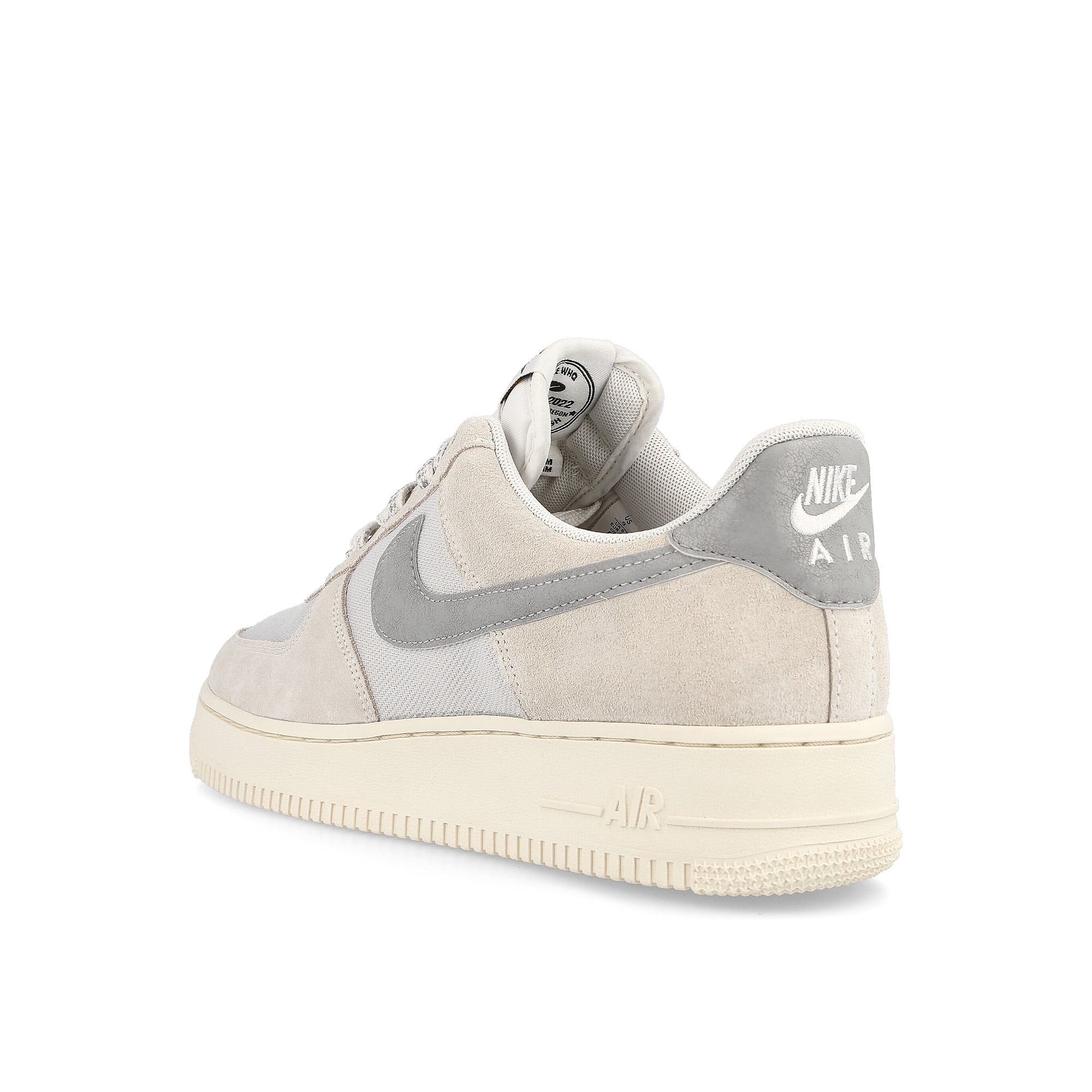 Nike air force 1 07 lv8 Sail / Light Smoke Grey - Photon Dust Low Top Sneakers Material | Overkill