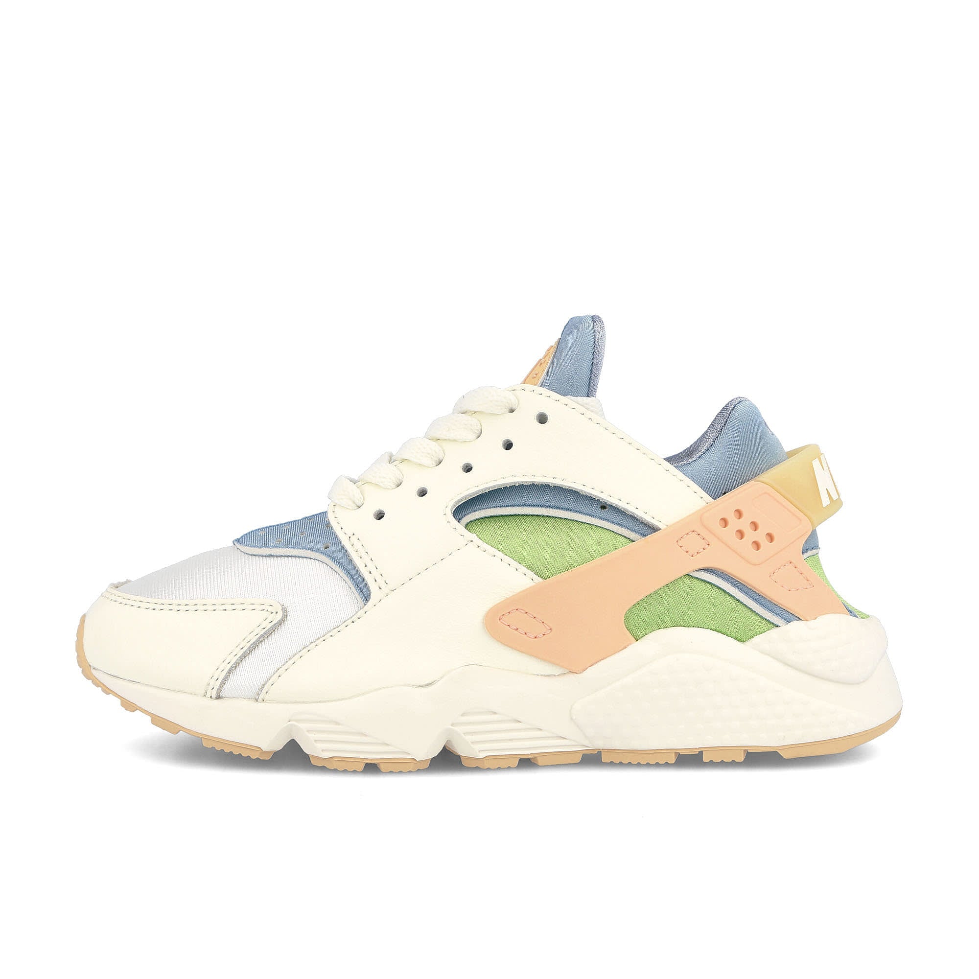 Nike wmns air huarache se Sail-Artic Orange - Worn Blue - Vivid Green Sneakers DQ0117 100 | Overkill